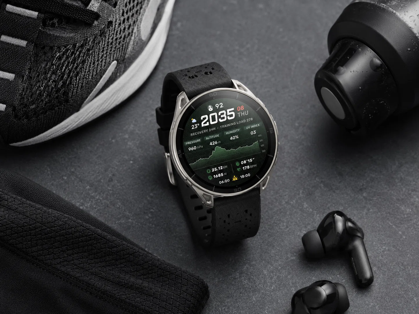 Amazfit Cheetah 2 Ultra レビュー・口コミ評判 30日バッテリー 