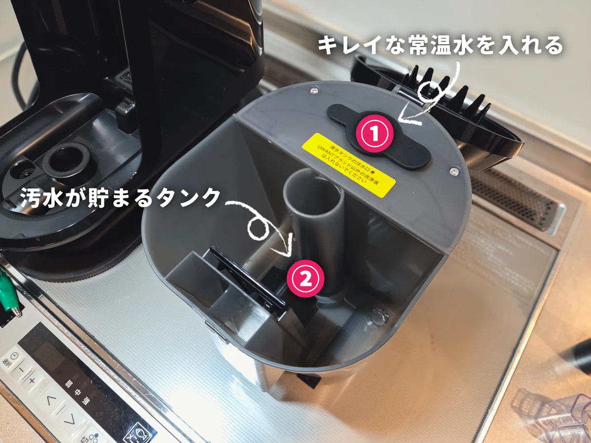 UWANT Y100 Steam】気になっていた布汚れ、まとめて洗ってみた 
