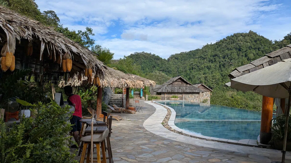 ベトナム・ゲアン省ムオンロンのリゾート施設、Muong Long Eco Garden