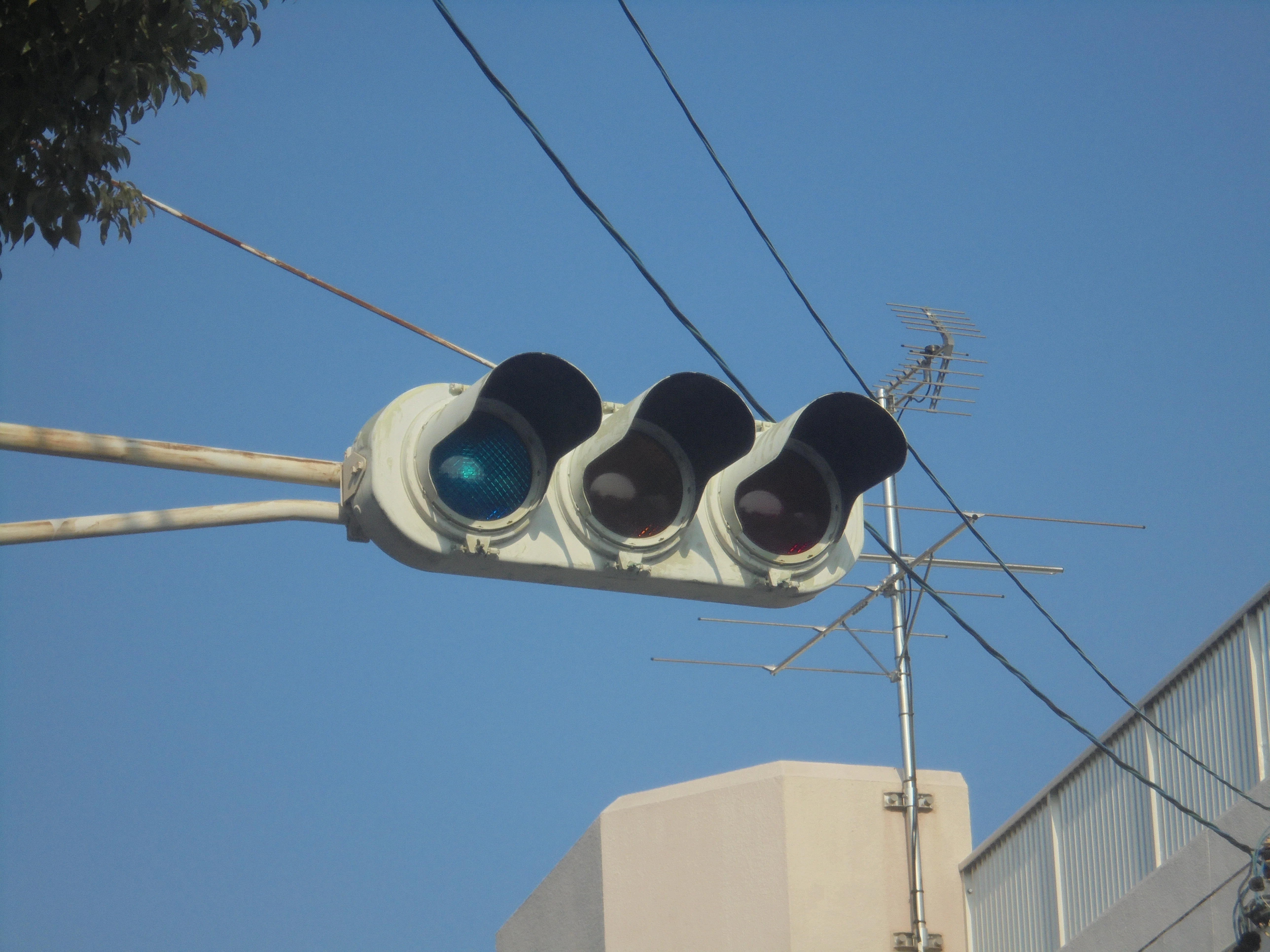 豊橋市にある小糸Zレンズ樹脂｜けんだまの信号機撮影