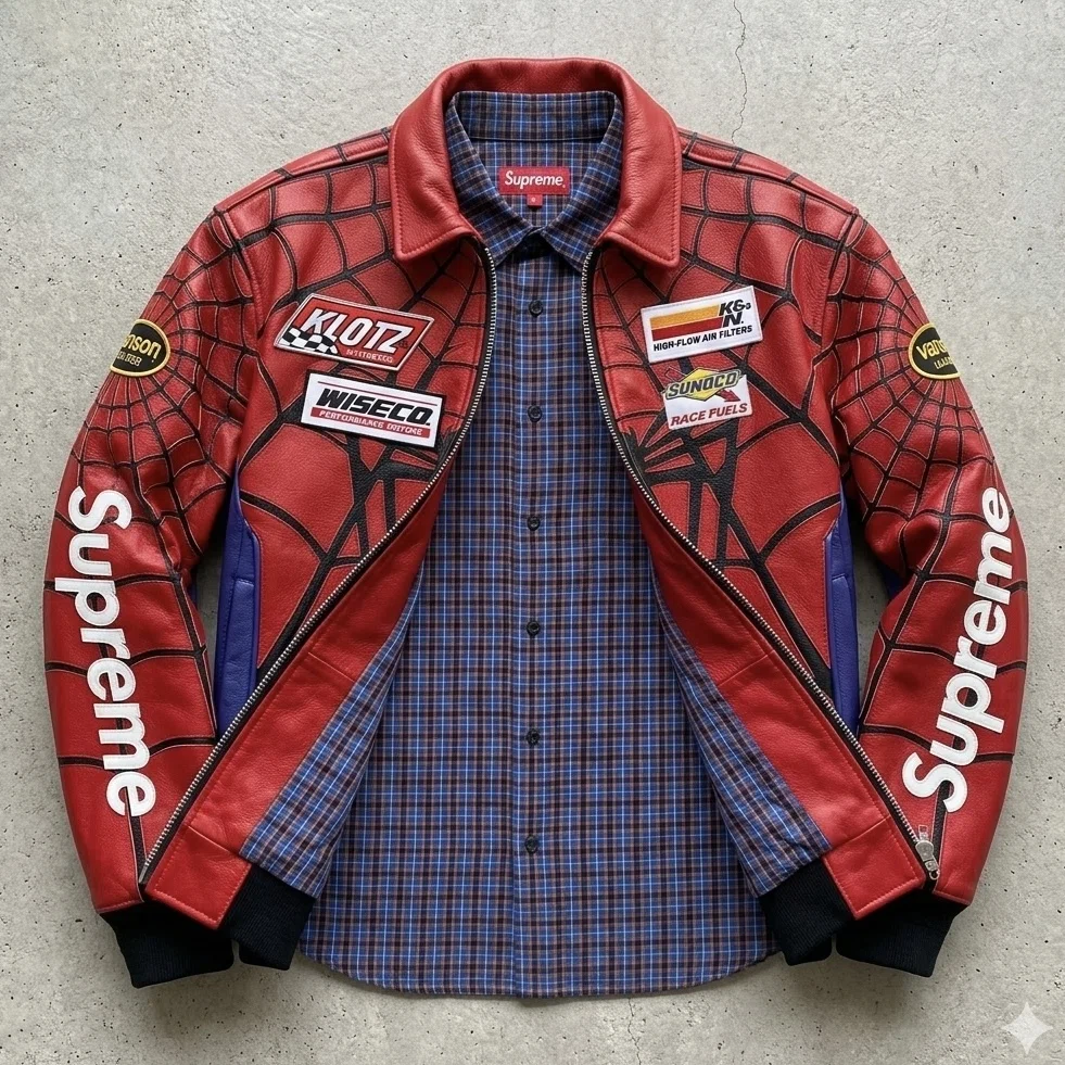 🟨日記: Supreme × スパイダーマンの“影”を追いかけた、初夏｜テツイ