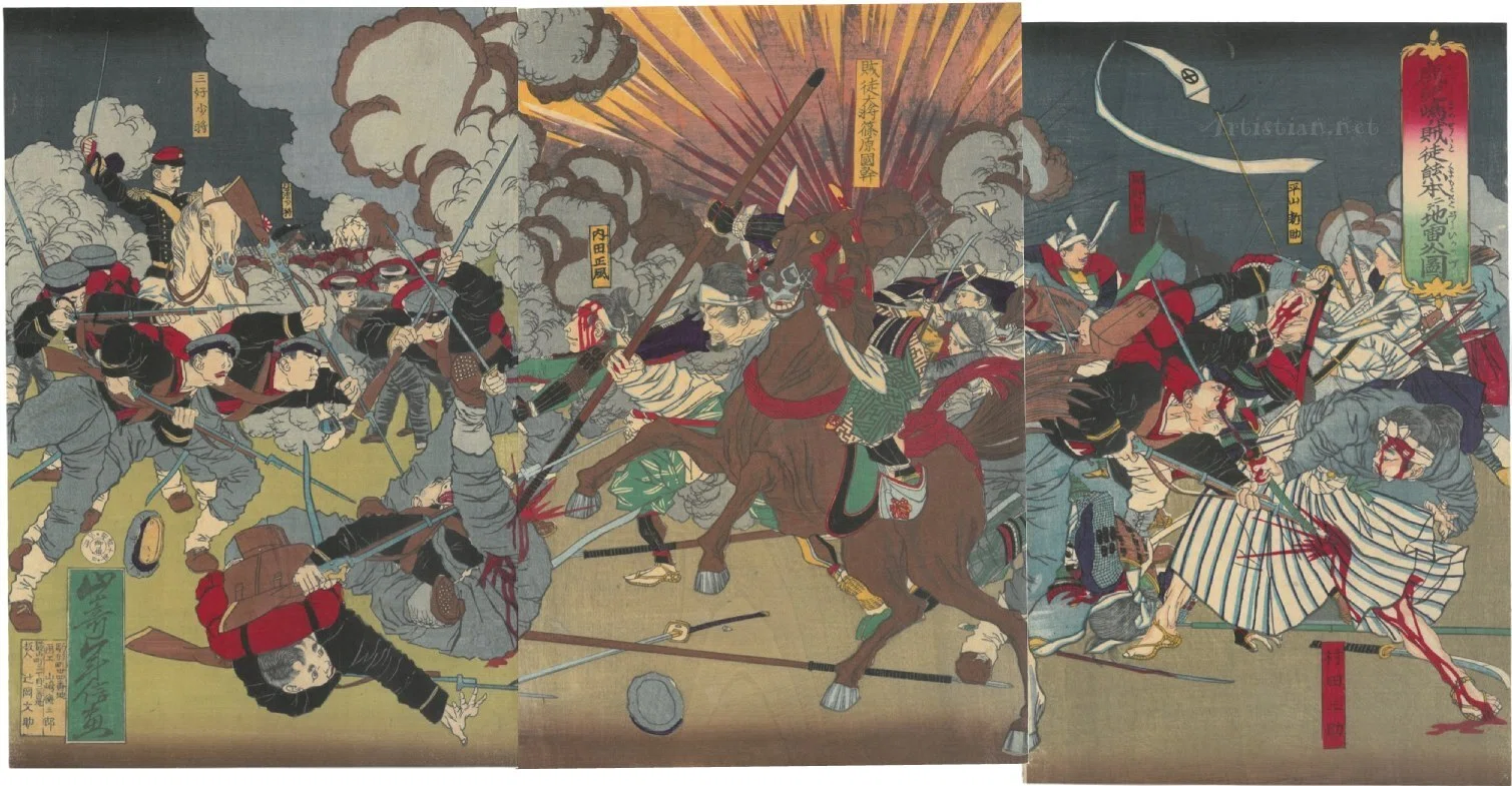 加筆の記：山崎年信の錦絵｜ARTISTIAN