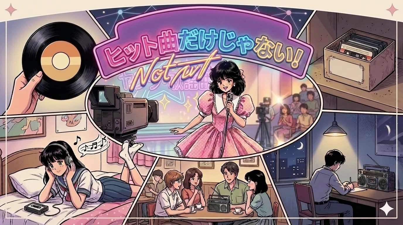 80年代アイドル】ヒット曲の陰に隠れた「あなただけの特別な1曲」を