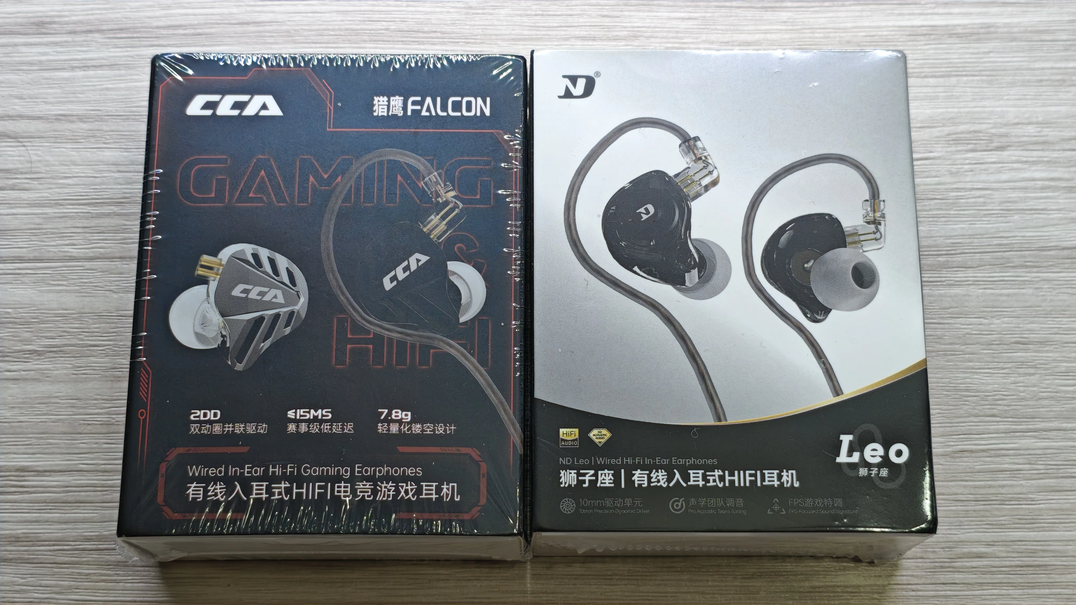 □CCA Falcon & ND Leo 紹介｜イヤホンジャックと豆🐒@ポタオデ