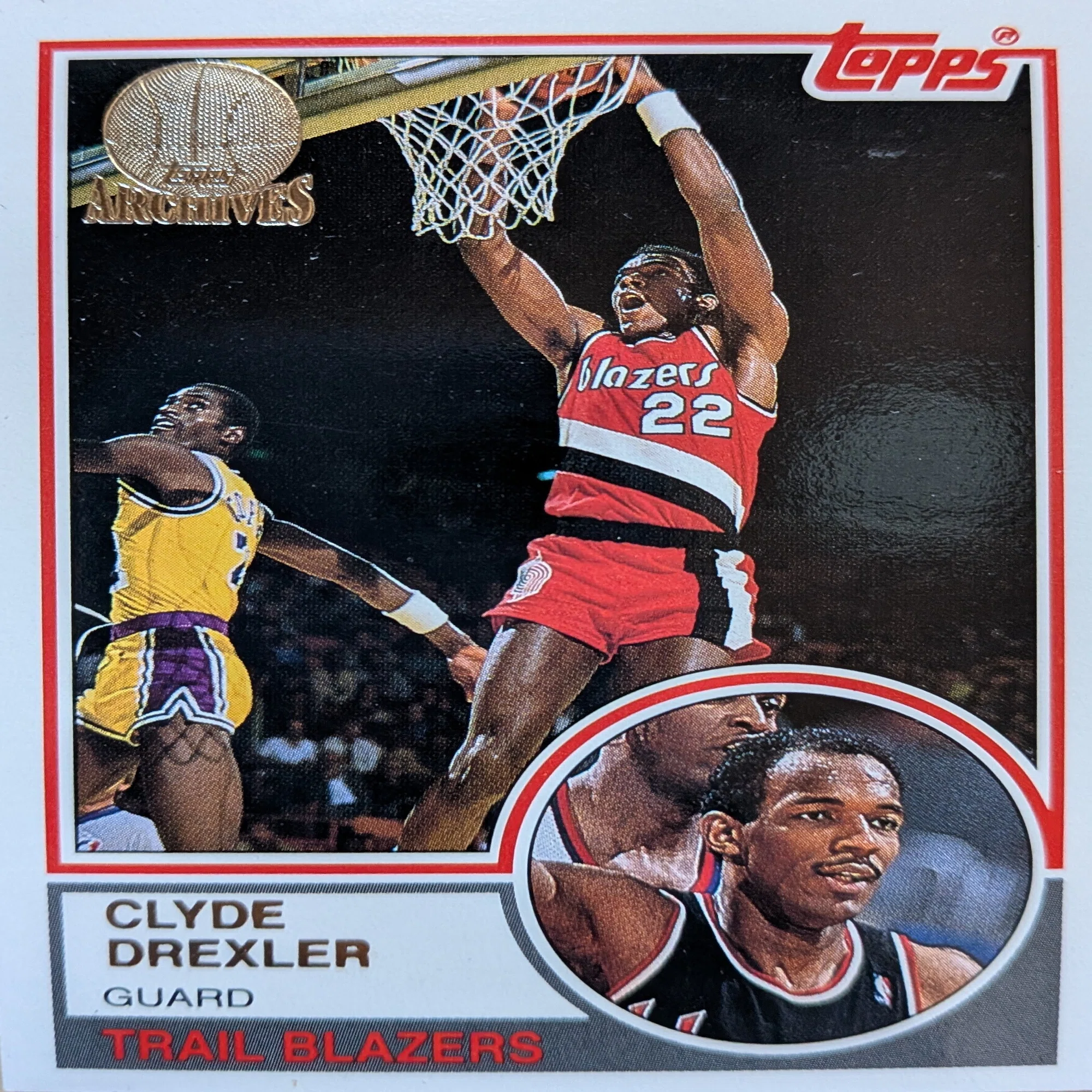 コレクション】Clyde Drexler(1992-93 Topps Archives)｜naoto
