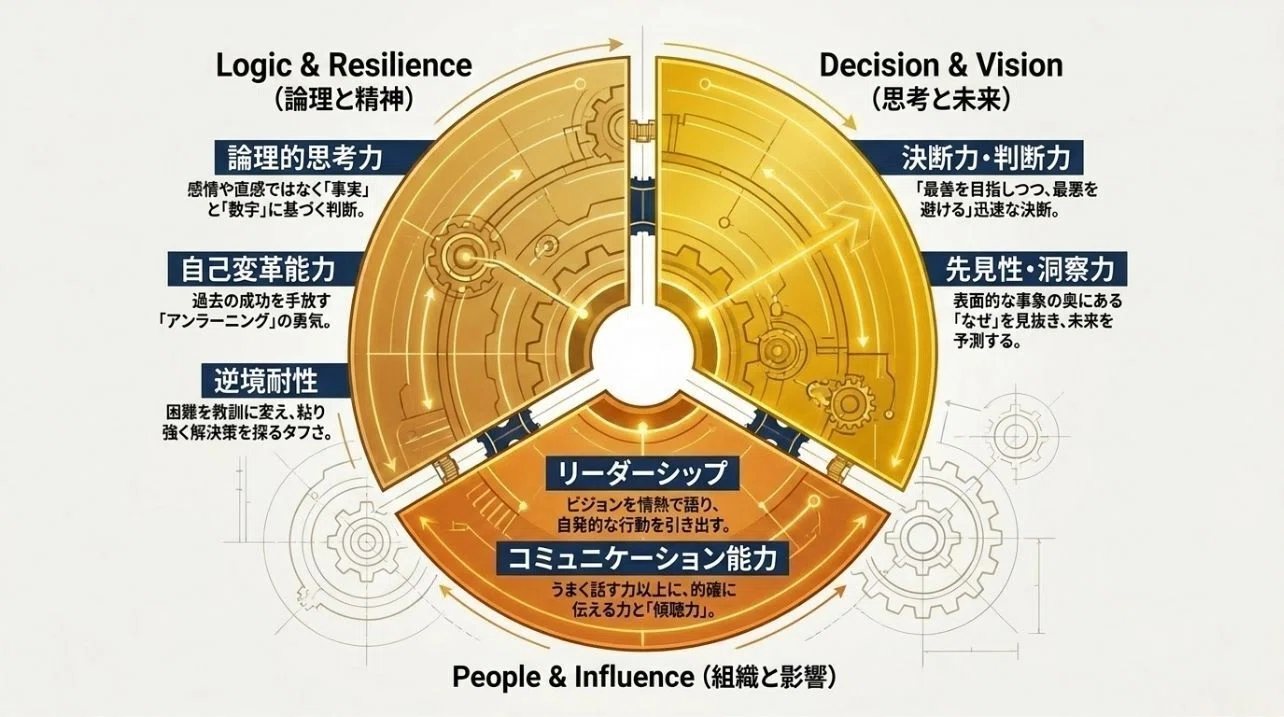 経営者に必要なスキルとは？必須能力・知識・習得法を体系的に解説