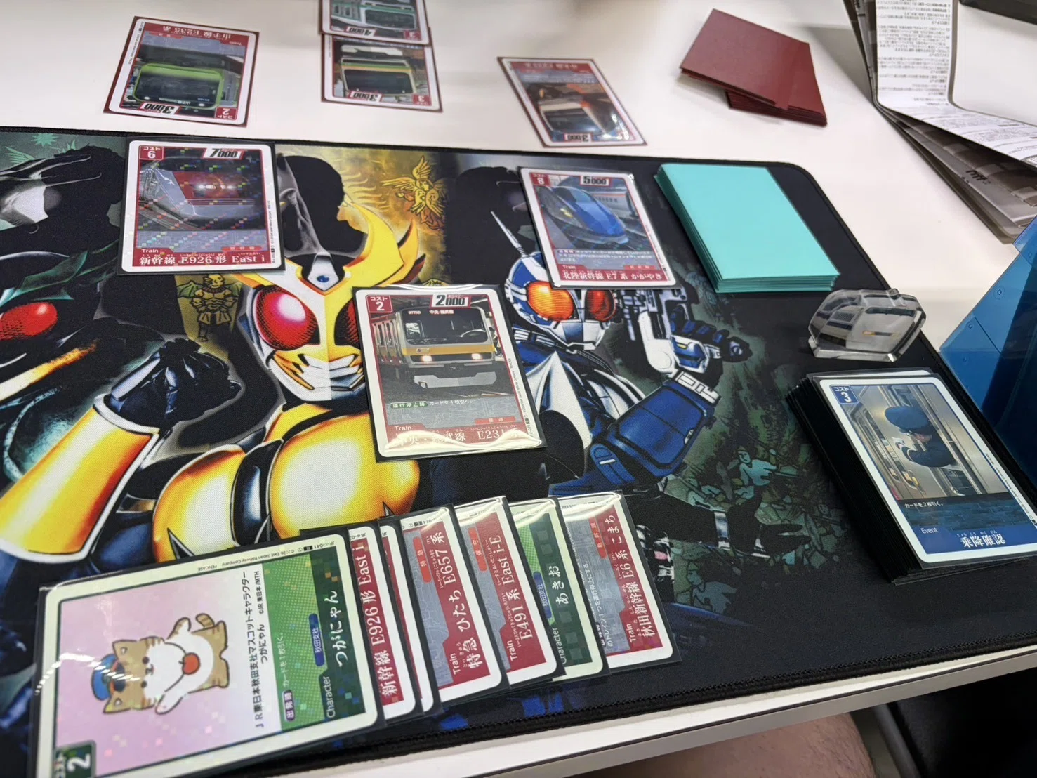TRAIN CARD GAME α版 序盤評｜Sagonana