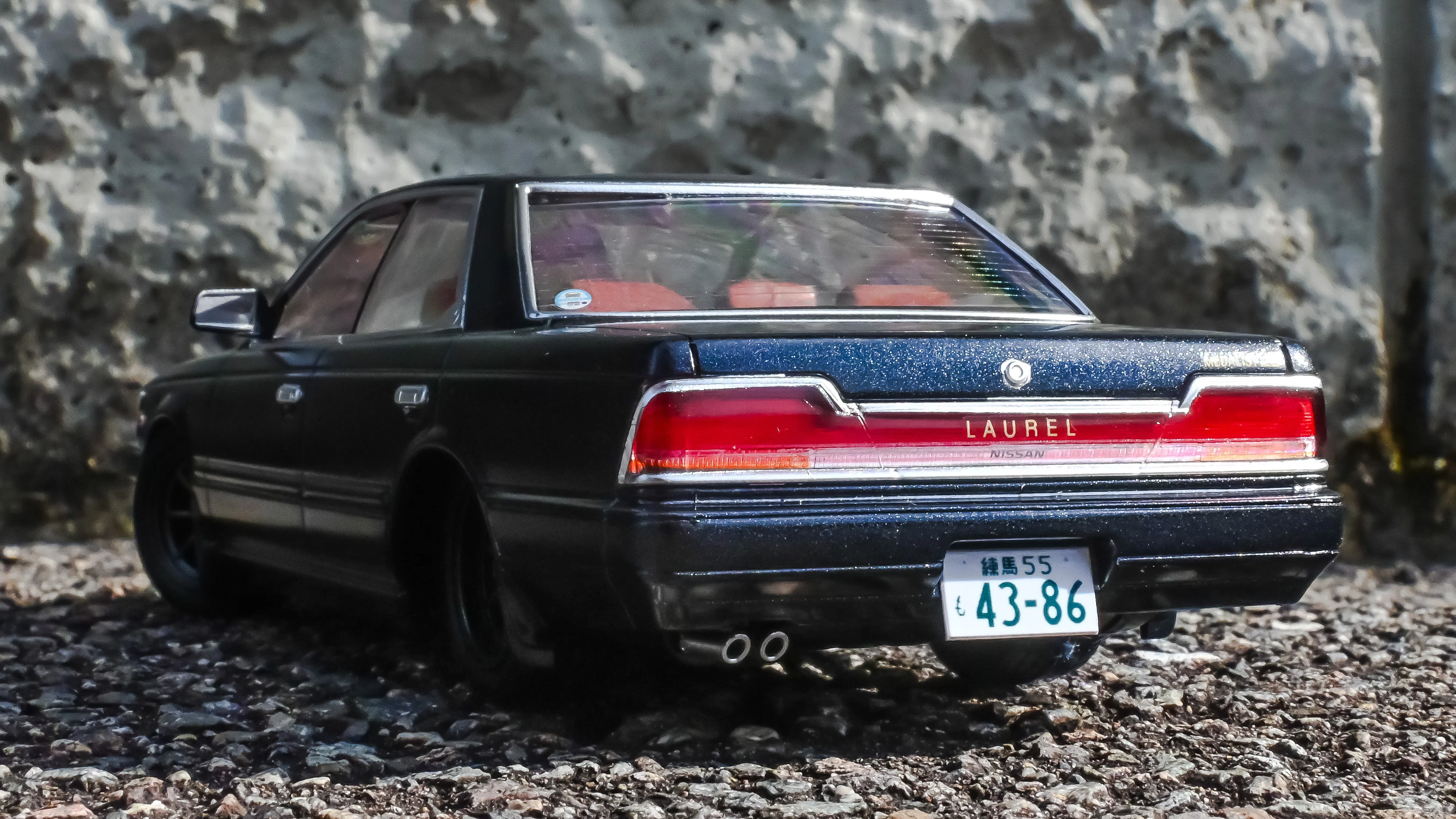 プラモ】初めてのシャコタン！｜アオシマ 1/24 C33ローレル その⑤
