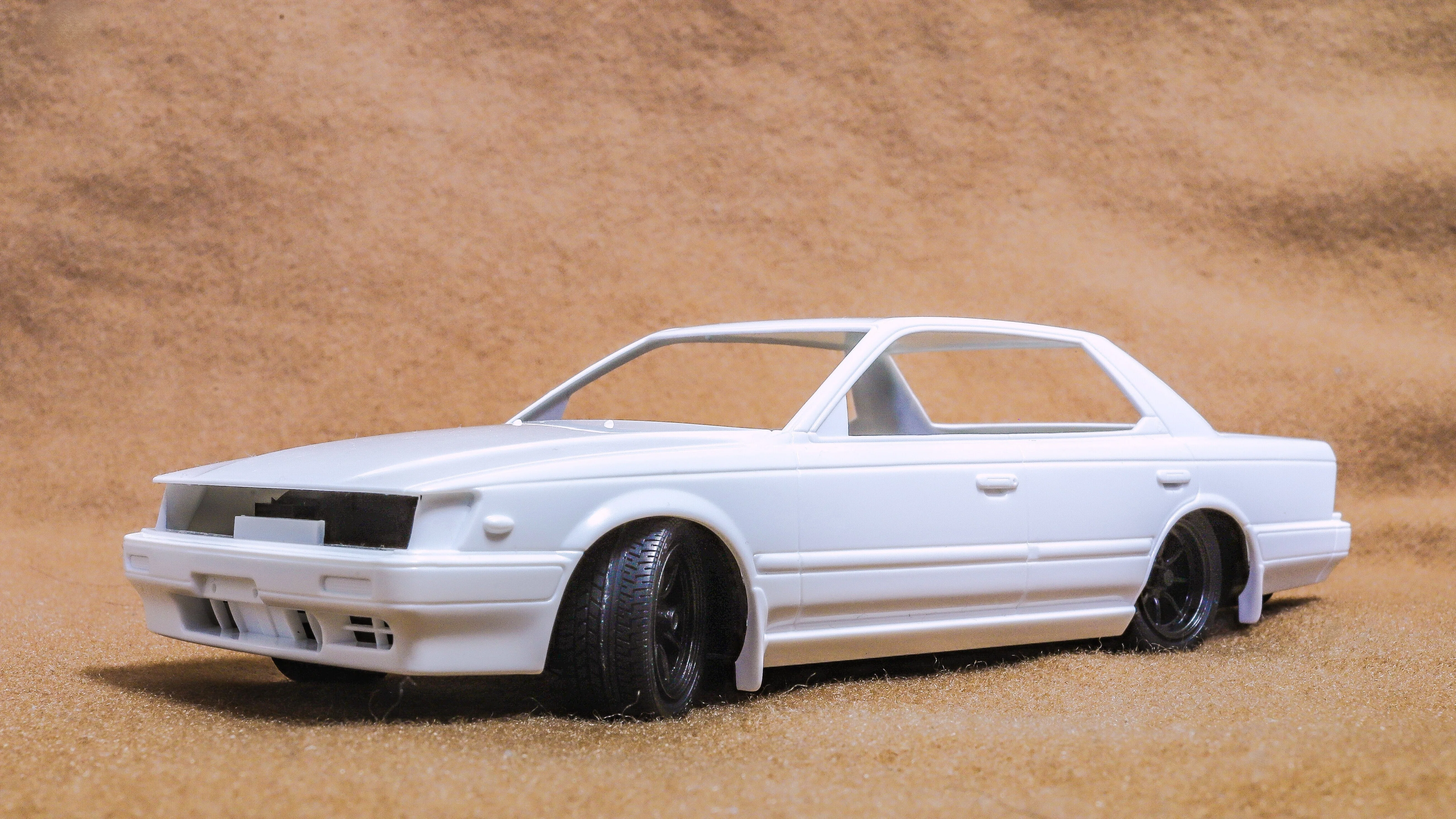 プラモ】初めてのシャコタン！｜アオシマ 1/24 C33ローレル その⑤