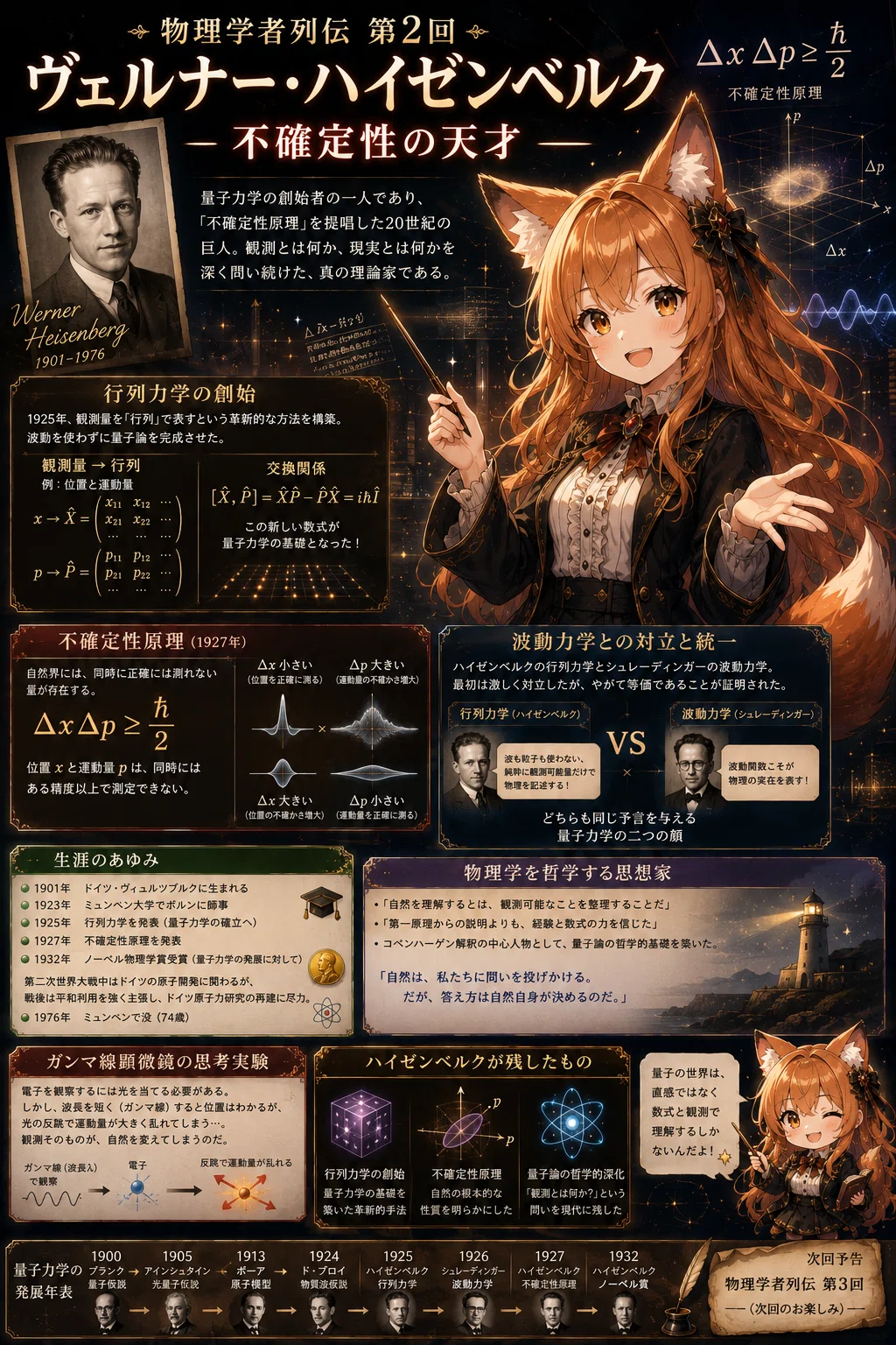 物理学者列伝 第2回：ヴェルナー・ハイゼンベルク――不確定性の天才