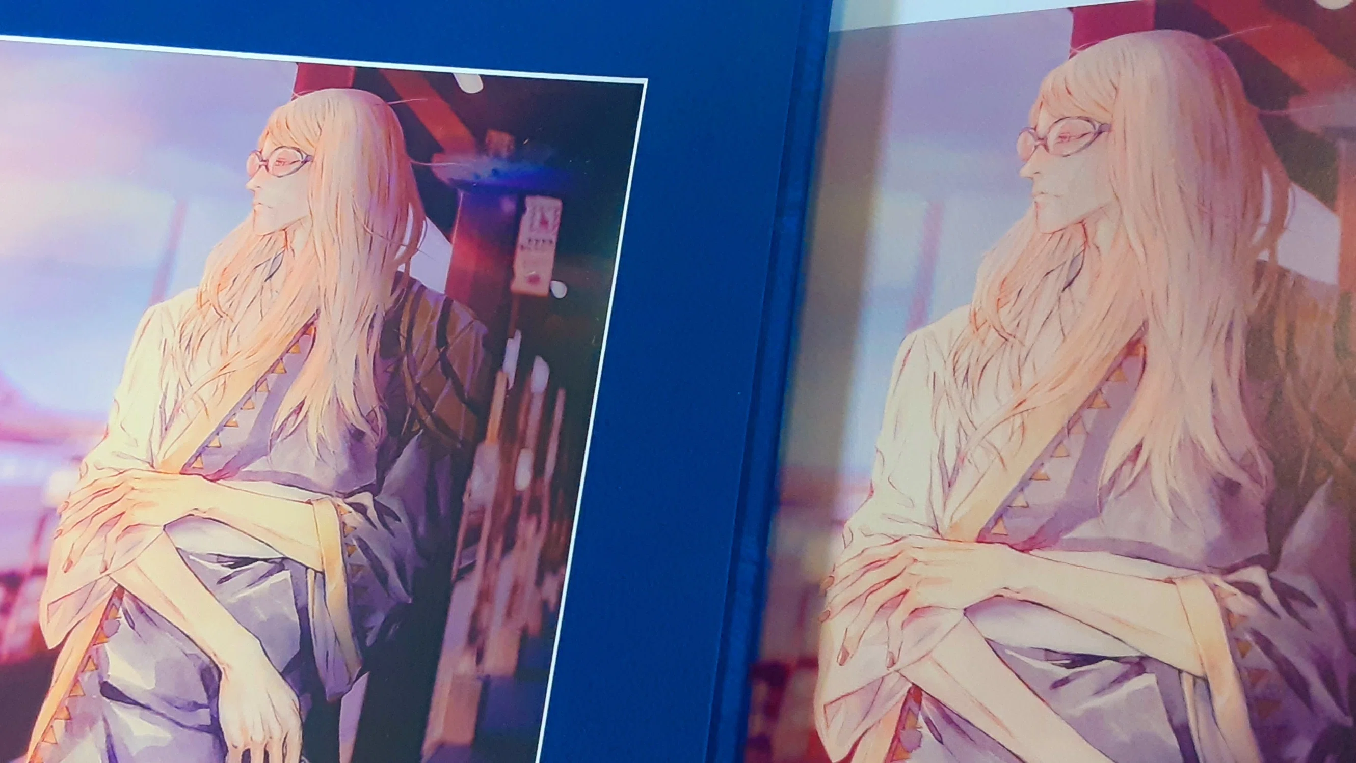 FGO B2タペストリー OVER THE SAME SKY テスカトリポカ OVER THE SAME SKYのテスカトリポカの色味くらべてみた｜Ashikawa