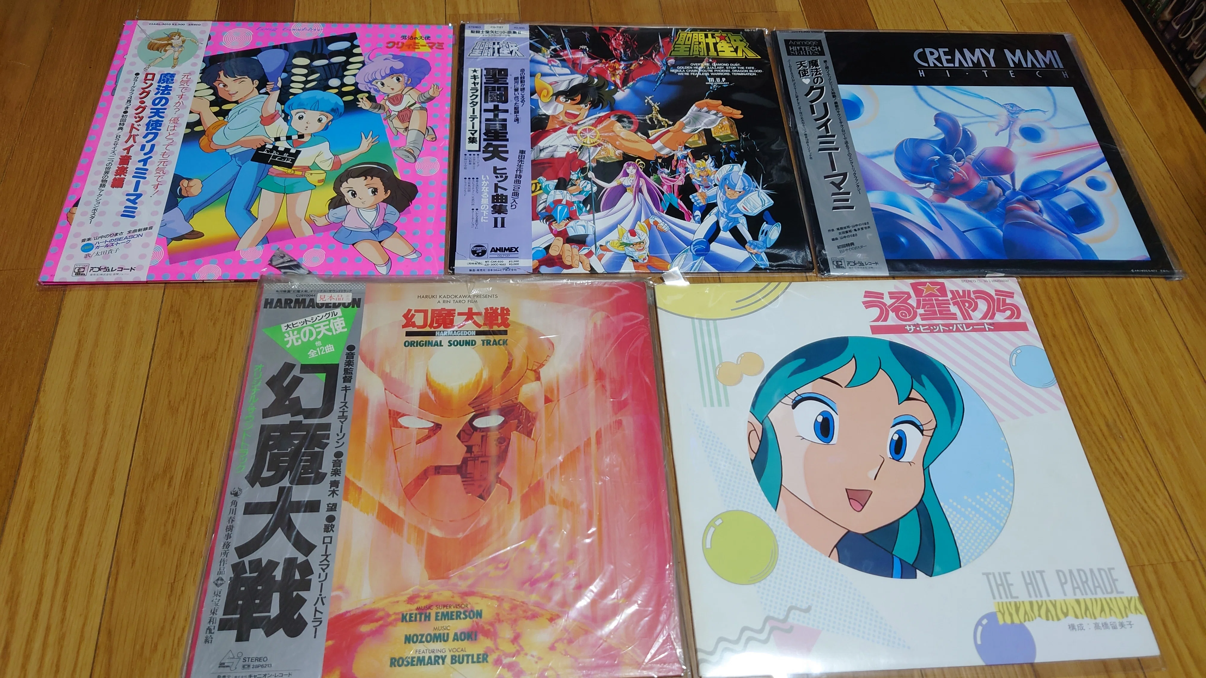 福袋】じゃんくレコード「アニメ・特撮LPアルバム」10枚セットを10