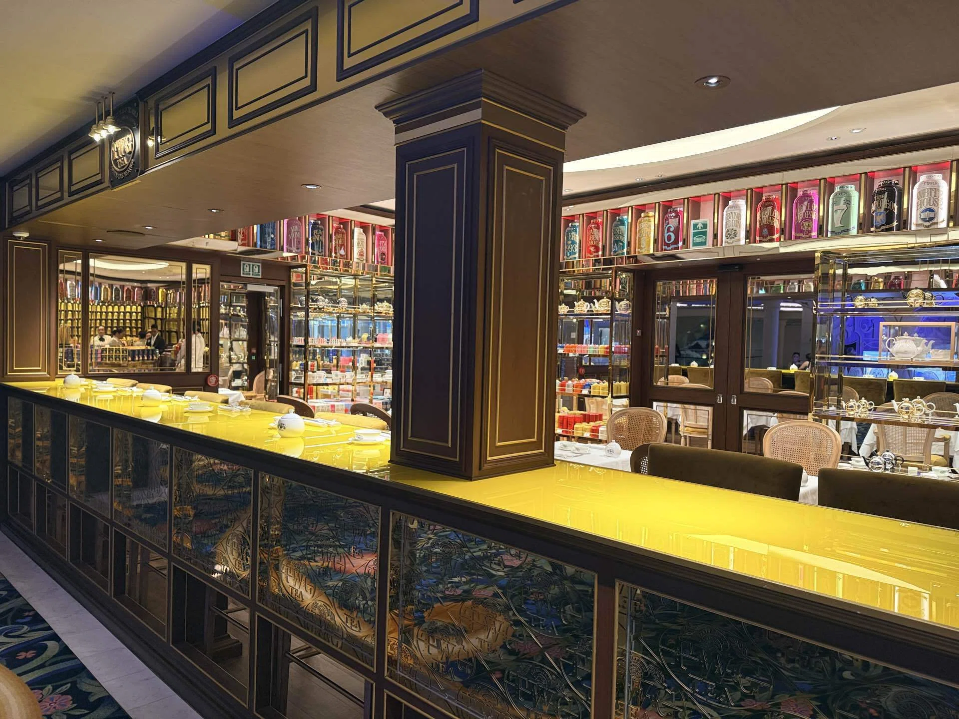 Disney Cruise Adventure】TWG teaへ🫖🌹｜ハンナの旅ノート❤︎