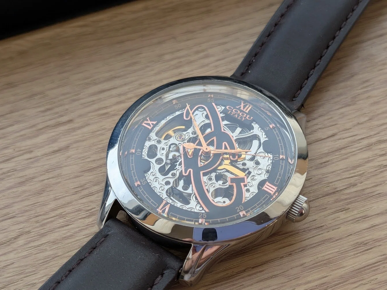 No.500 | Cogu | CG-3007M-RG | Watch with a detached dial ornament