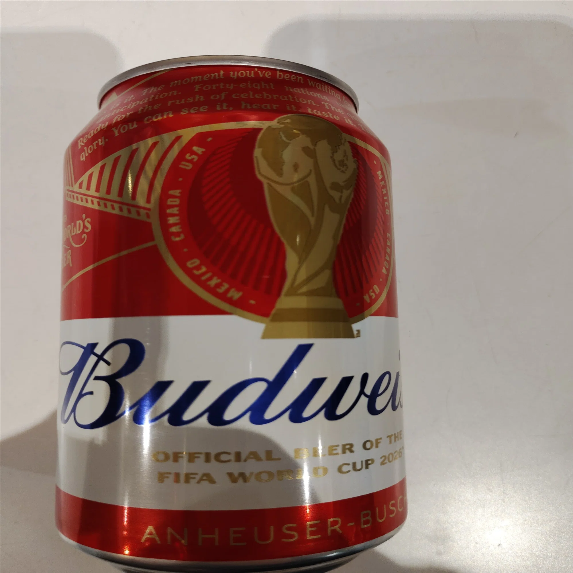 バドワイザー（缶ビール）を久しぶりに飲みました(2026/5)｜クラフト 
