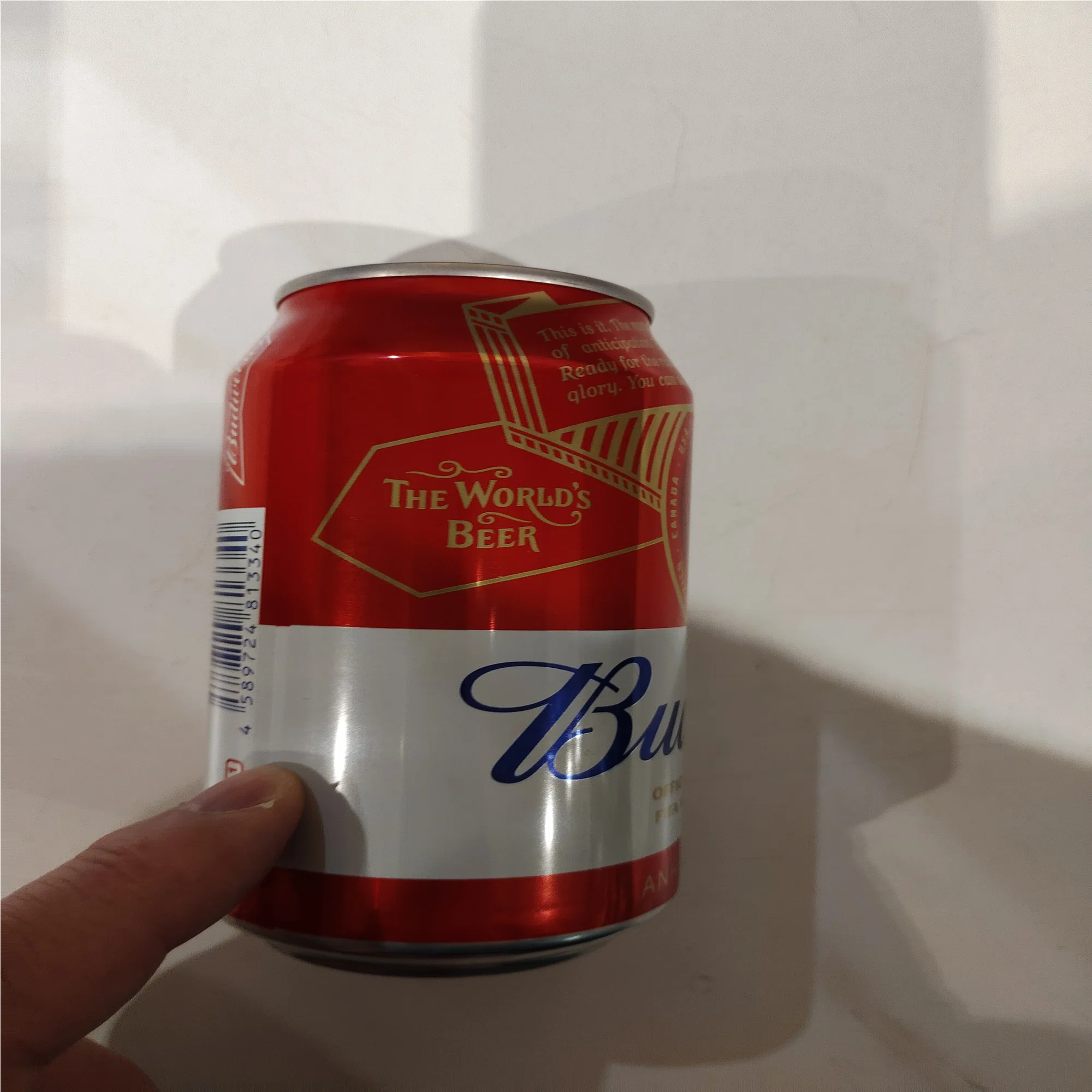 バドワイザー（缶ビール）を久しぶりに飲みました(2026/5)｜クラフト 