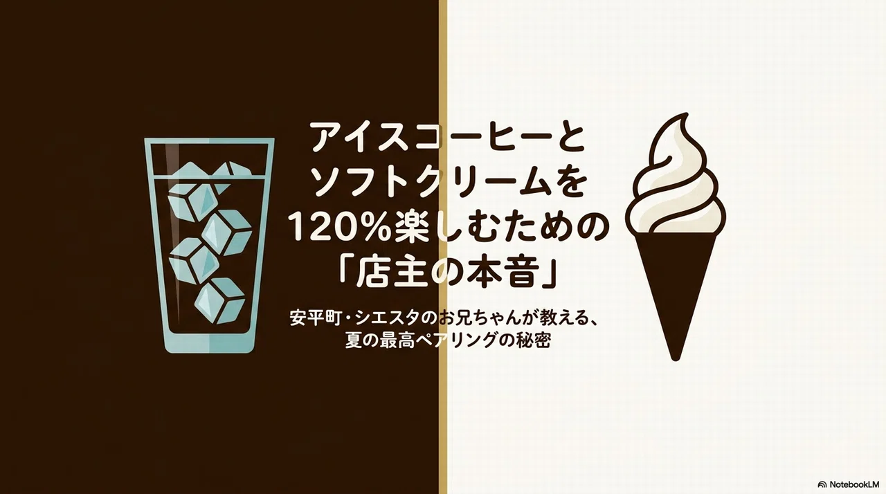 おすすめしない組合せ】シエスタの「アイスコーヒー」＆「超濃厚ソフト 