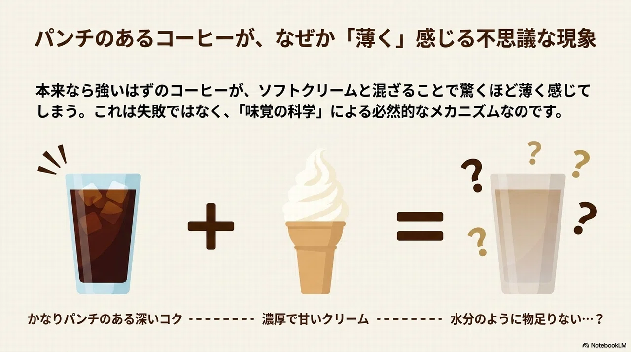 おすすめしない組合せ】シエスタの「アイスコーヒー」＆「超濃厚ソフト 