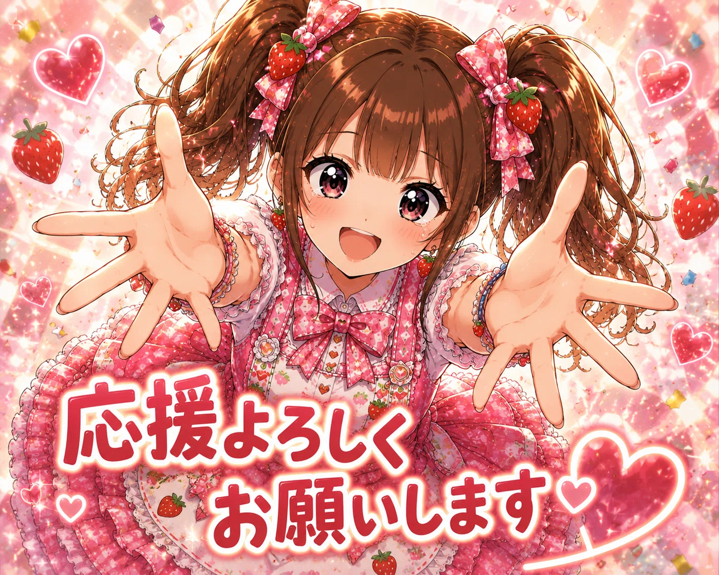 POPNGIRLいちごちゃん｜グルメ仮面