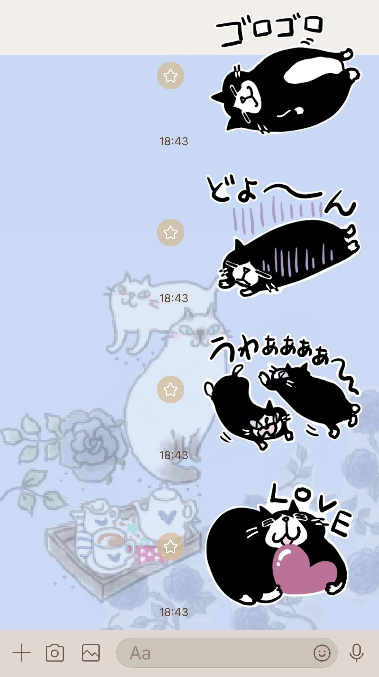 ハチワレ猫コブチLINEスタンプ｜吉沢深雪