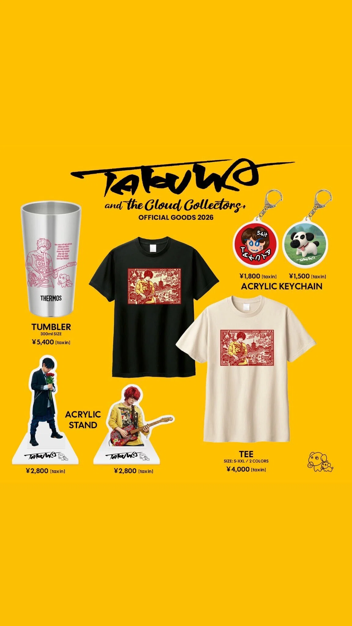 2026 6/8&9 TAKUYA 初夏のLIVE 2026 Debut 35th Anniversary｜dancho