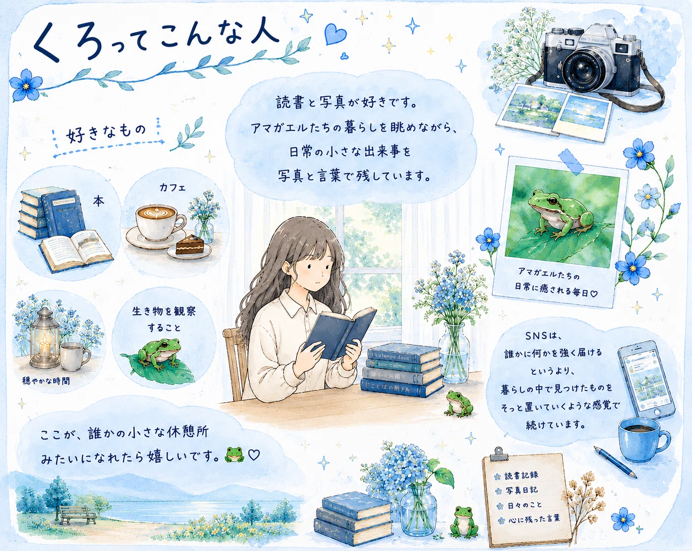 自己紹介（2026.6.1更新）｜くろ