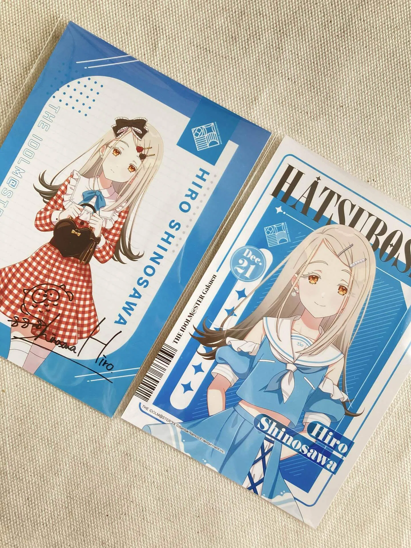 学マス2周年 ： 私が集めた篠澤 広グッズを紹介します｜くらげゲーム