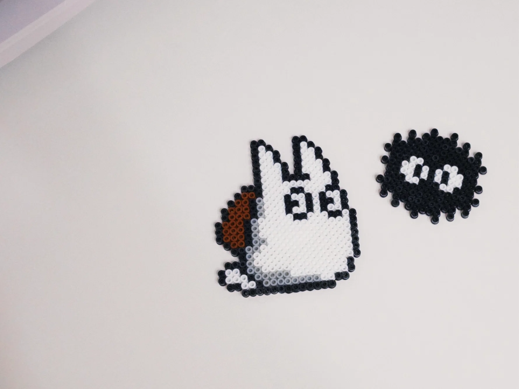 My First Attempt! I Tried Making Totoro with Iron Beads!｜ちゃん