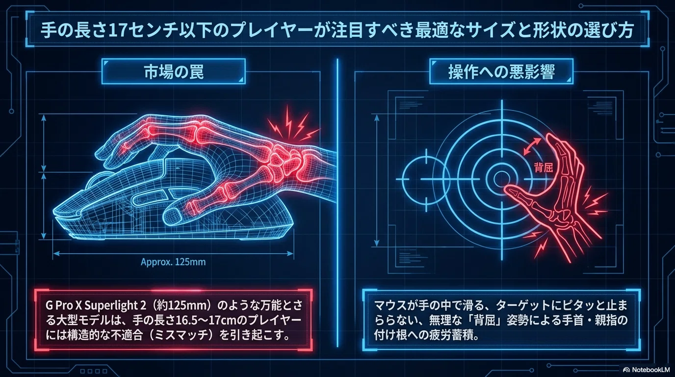 小さな手の悩みを解消するゲーミングマウス比較｜「徹底比較