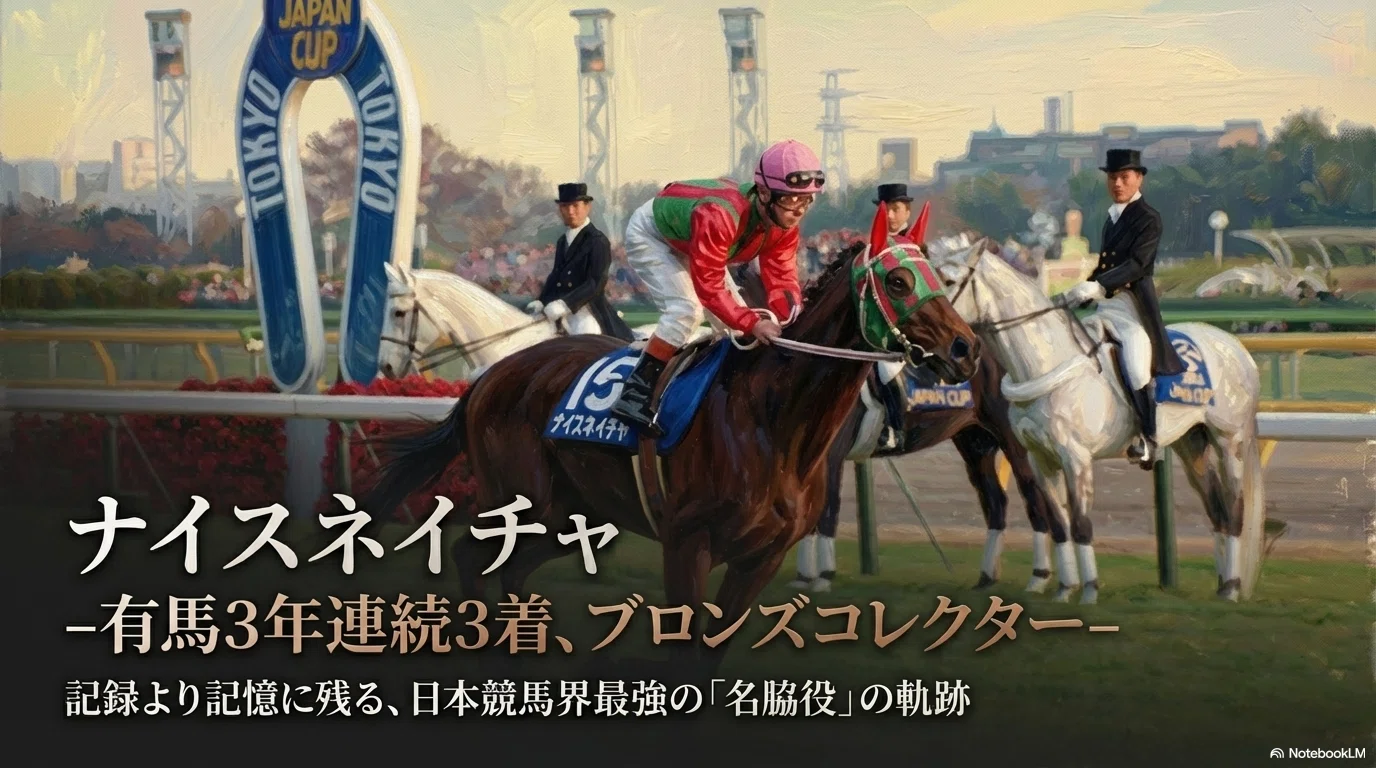 ナイスネイチャ -有馬3年連続3着、ブロンズコレクター-｜ハサミおじさん