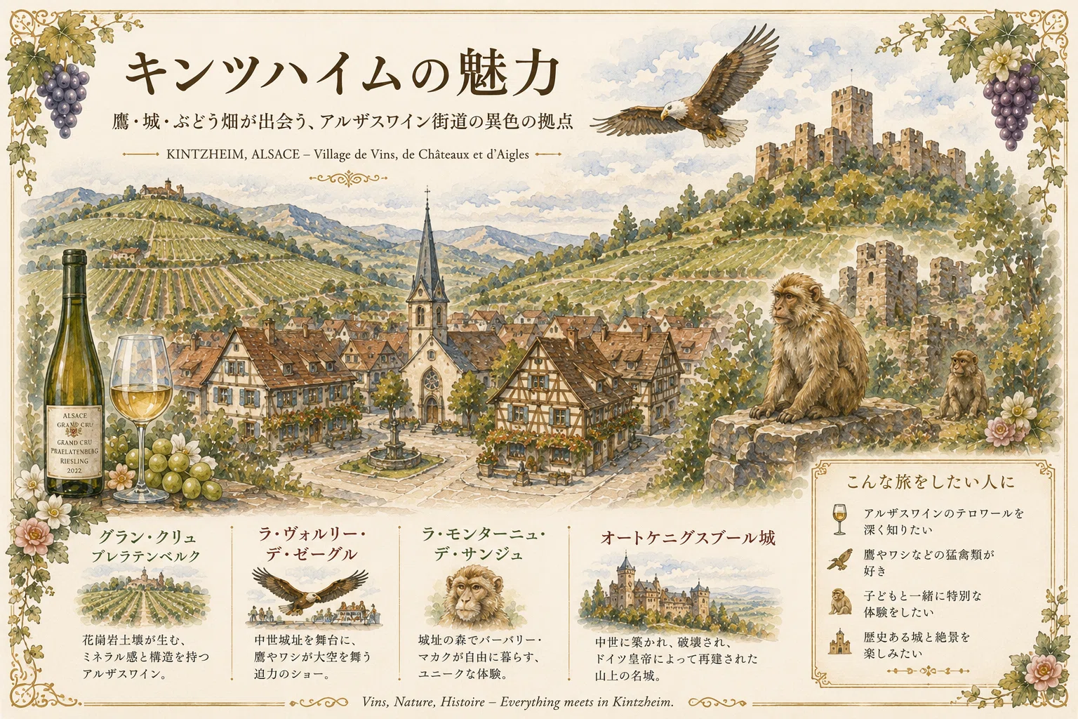 キンツハイム＆オートケニグスブール城 完全ガイド｜アルザスワイン