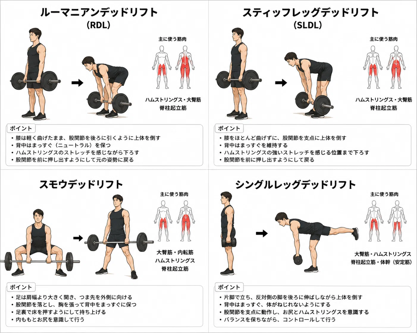 37 Deadlifts for Performance Improvement｜菊池啓太/サッカー