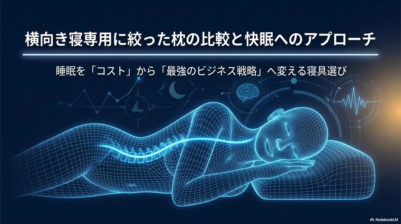 横向き寝専用に絞った枕の比較と快眠へのアプローチ｜「徹底比較