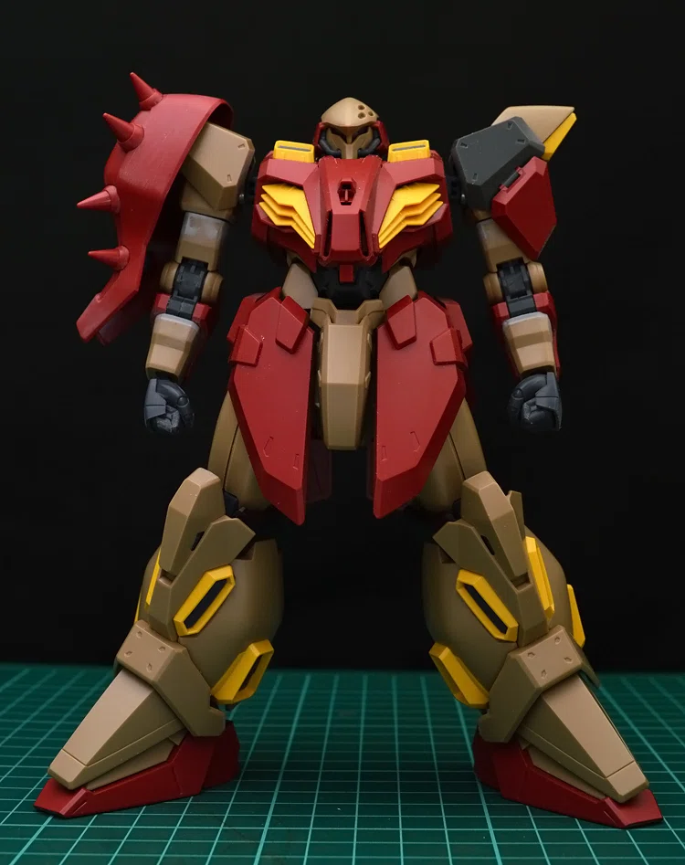 Vol.12.1 HGUC メッサーM01型 ガウマン機を製作する第二回、改修編