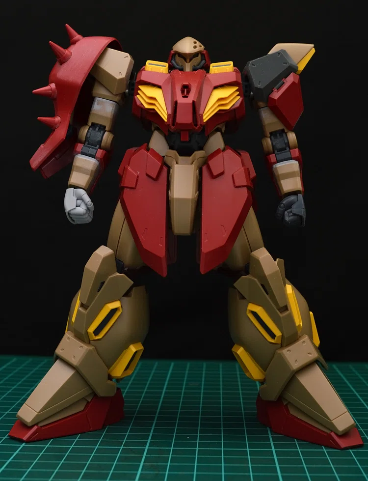 Vol.12.1 HGUC メッサーM01型 ガウマン機を製作する第二回、改修編