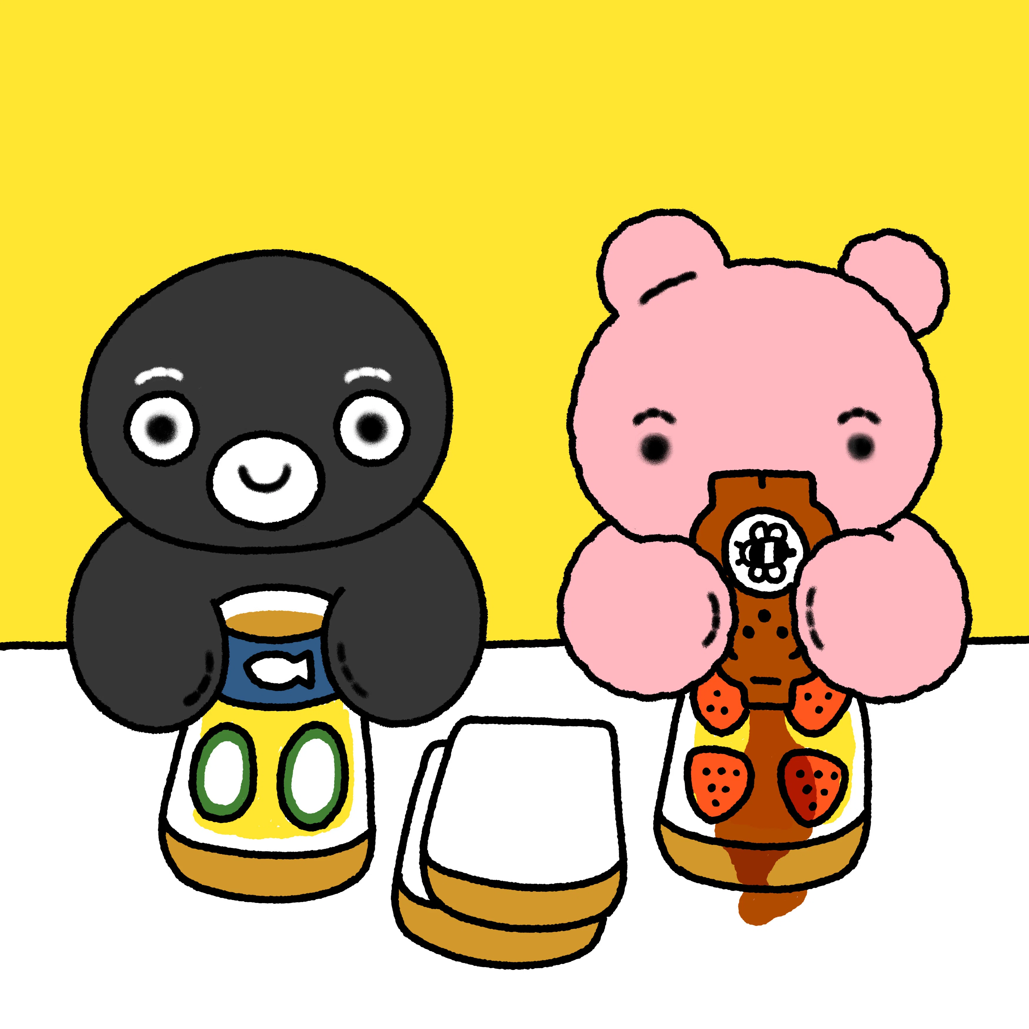 ゆるっくまページ あ！！｜ぺーとくーのおうち｜ぬいぐるみのぺーとくー