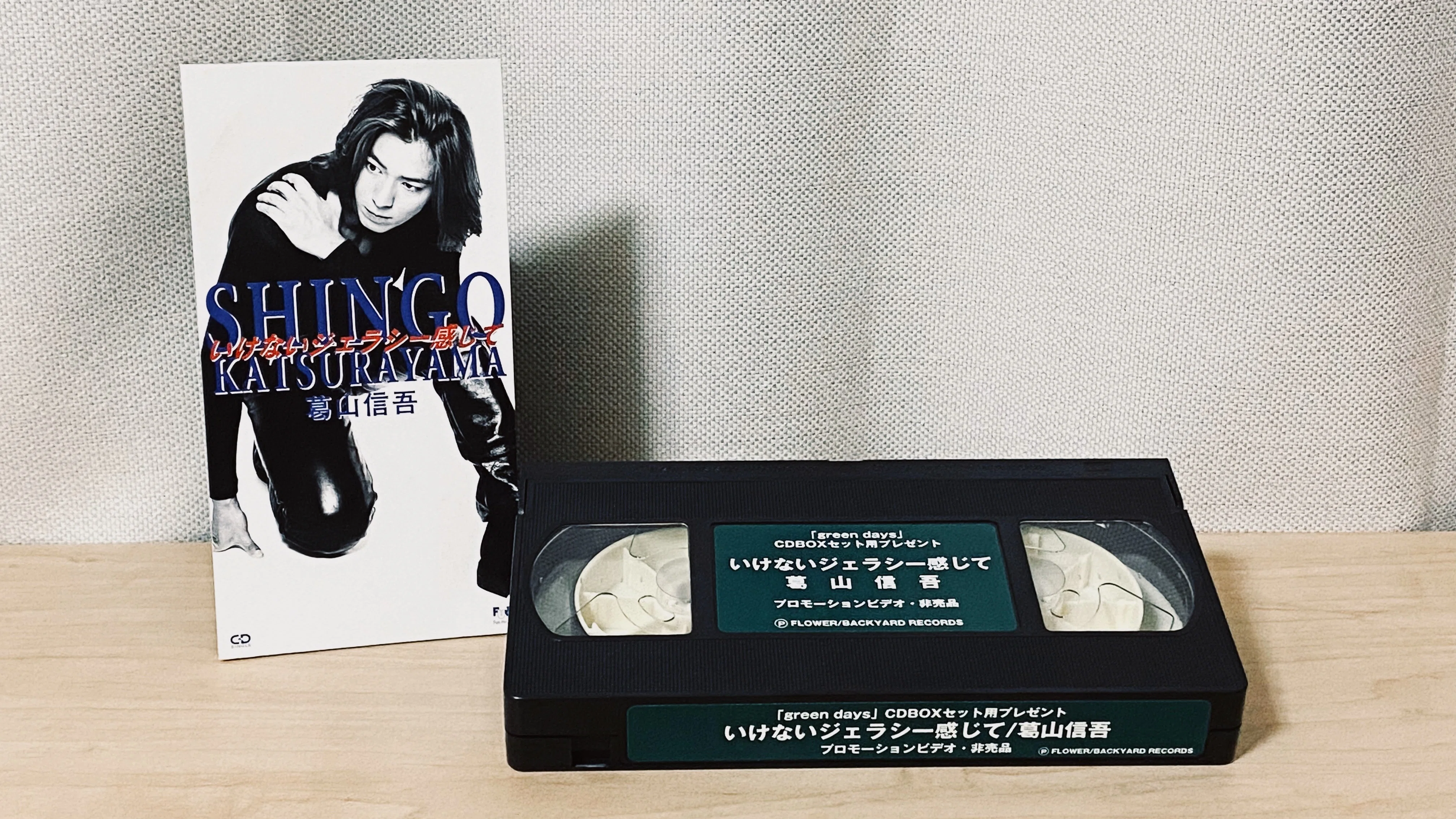 希少 8㎝ CD　葛山信吾　いけないジェラシー感じて 　晴れた空の下 葛山信吾 音楽活動 -いけないジェラシー感じて-｜のりあめ