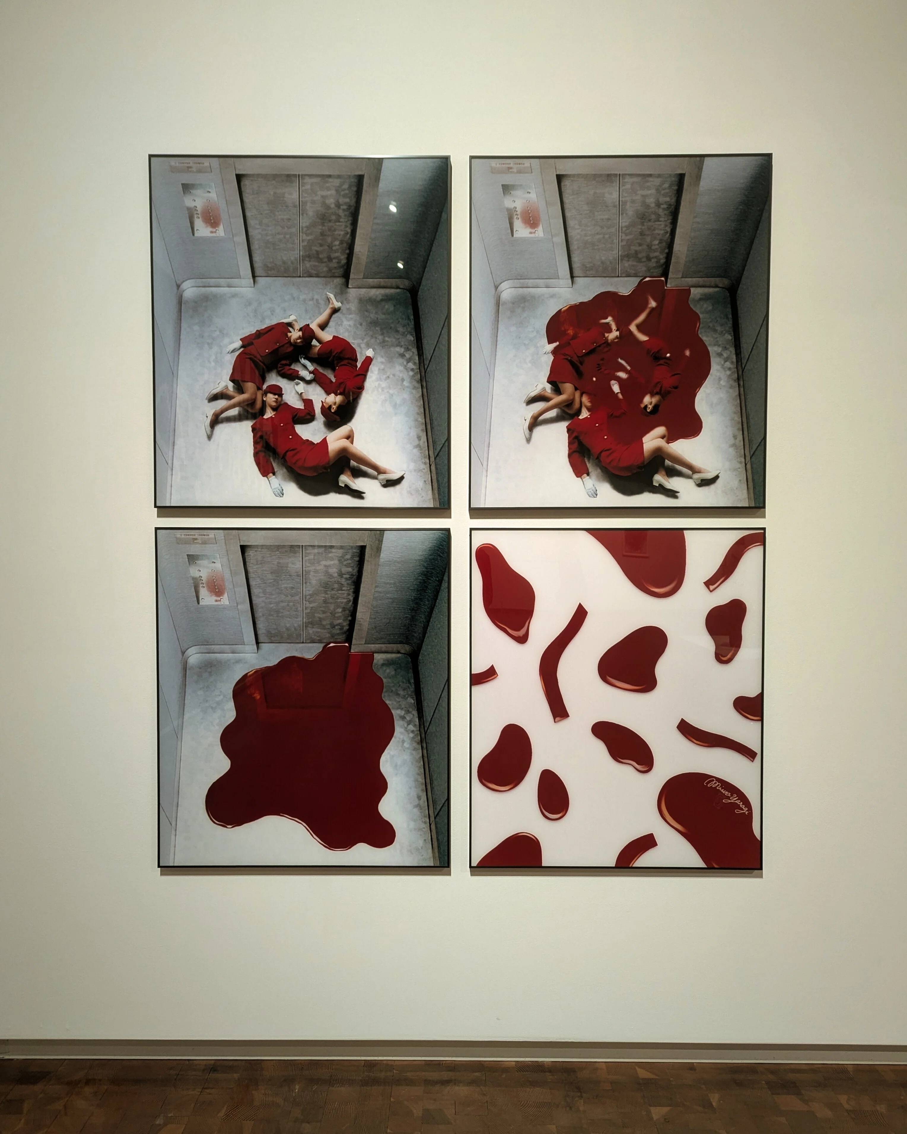151 都市の肥満を撃つ！！(中西夏之展)｜艾夏 (2004)