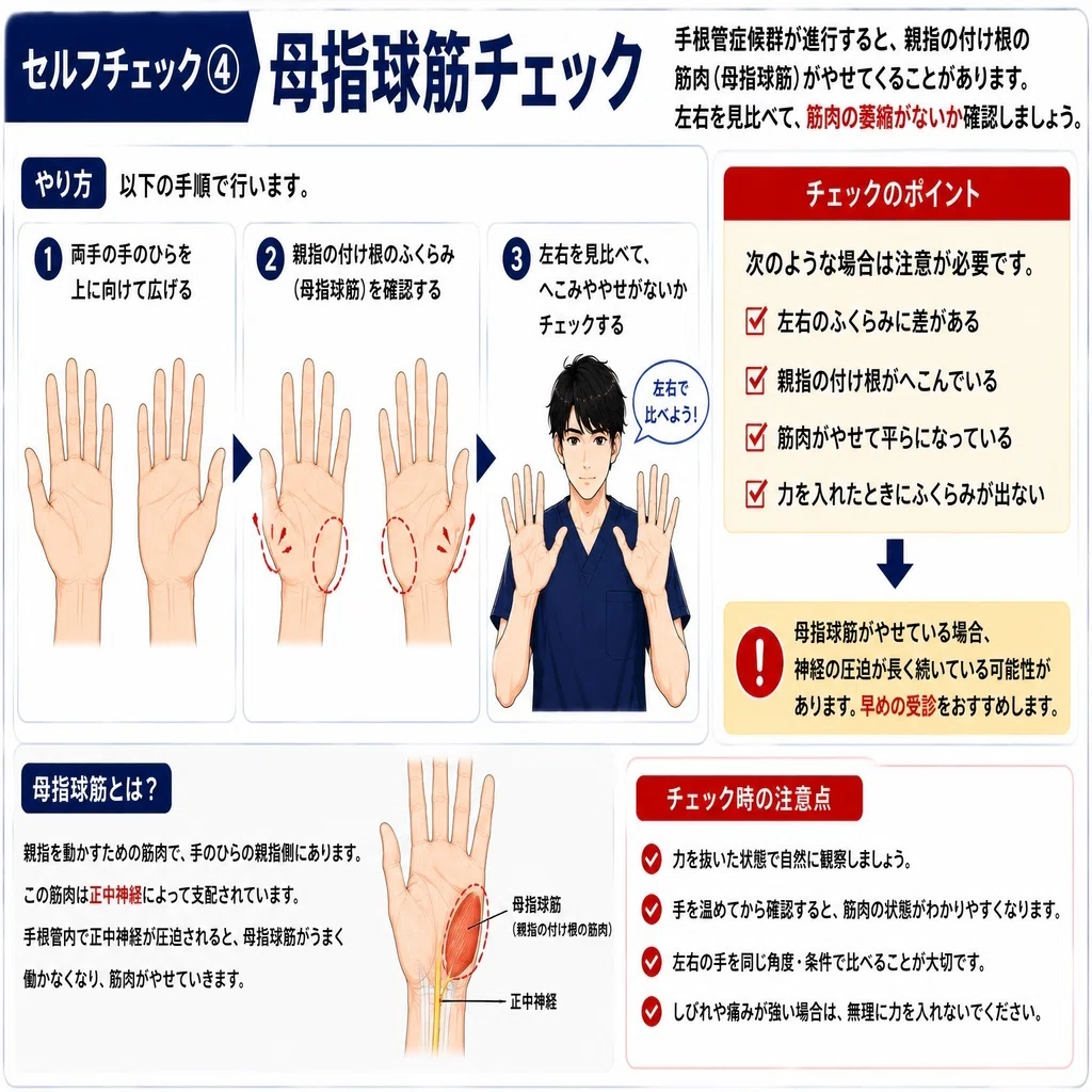 理学療法士が解説】手根管症候群セルフチェック｜その手のしびれ 