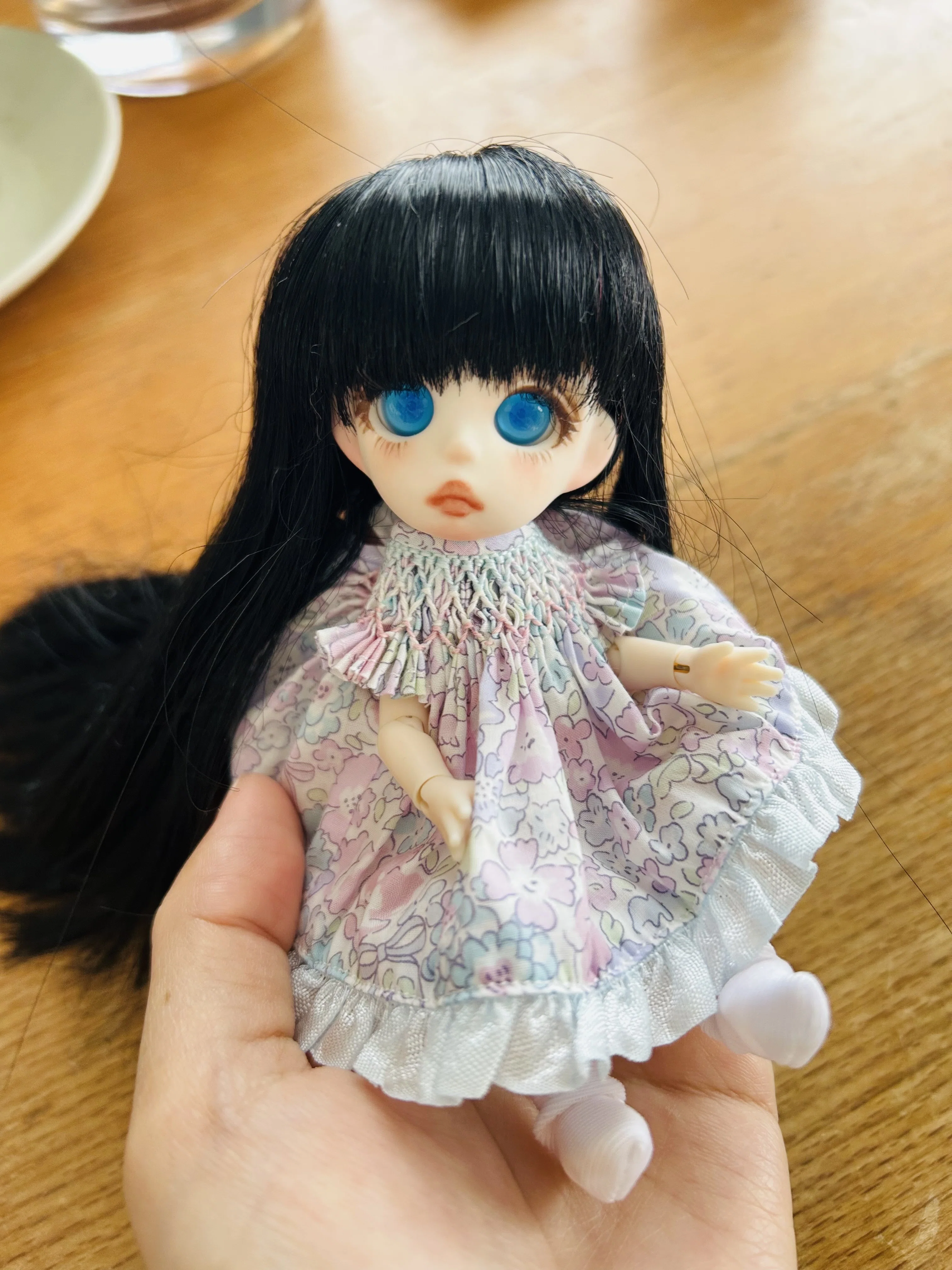プレゼンテーションシート　ビスクドール　穏やか顔の裸ん坊や　ミニチュア小物 ドールをカスタムしよう♪〜ビスクドール編〜｜かんなねこ