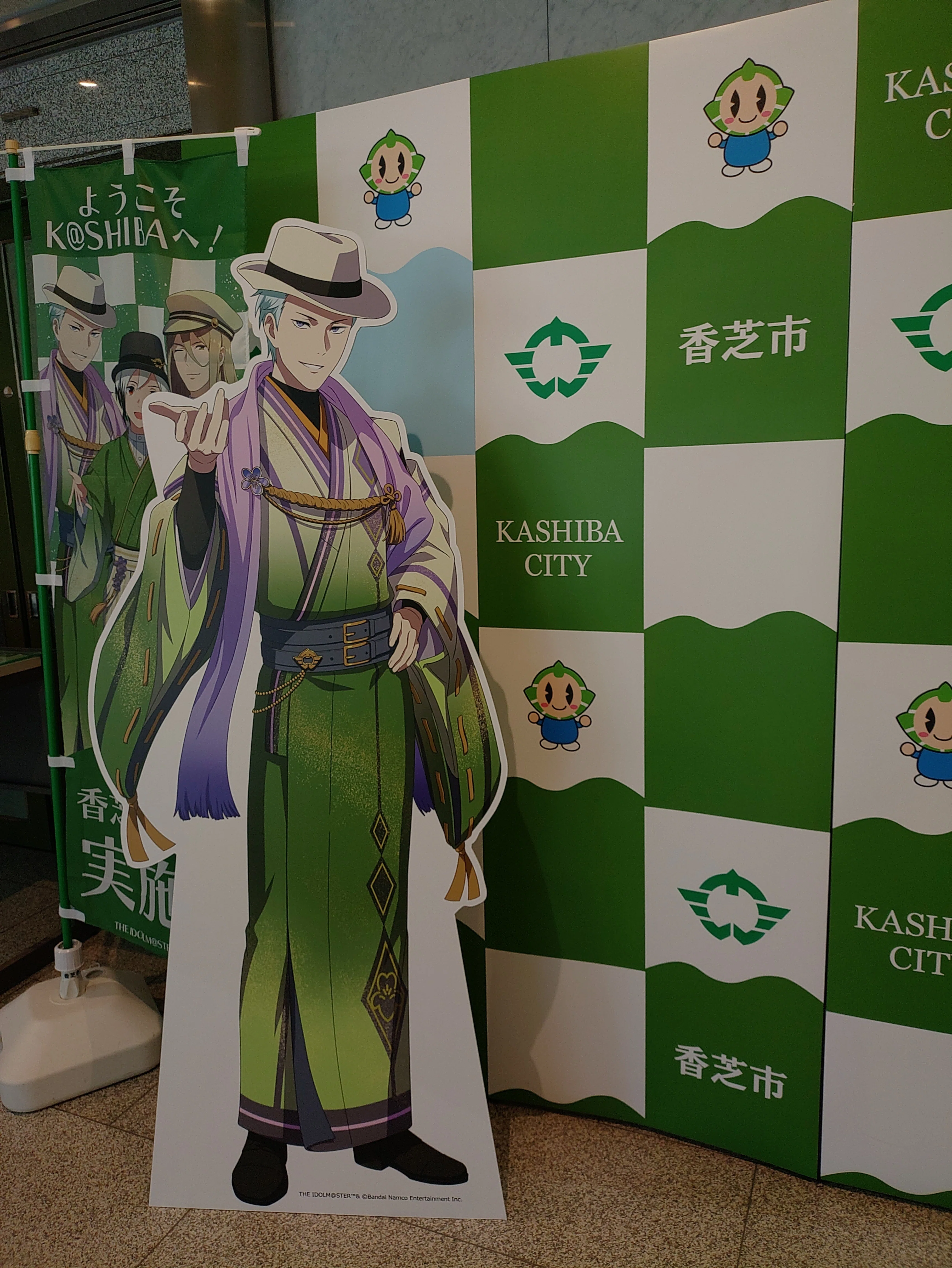 アイドルマスターSideM 香芝市コラボにいってきた｜桜井ゆなみ