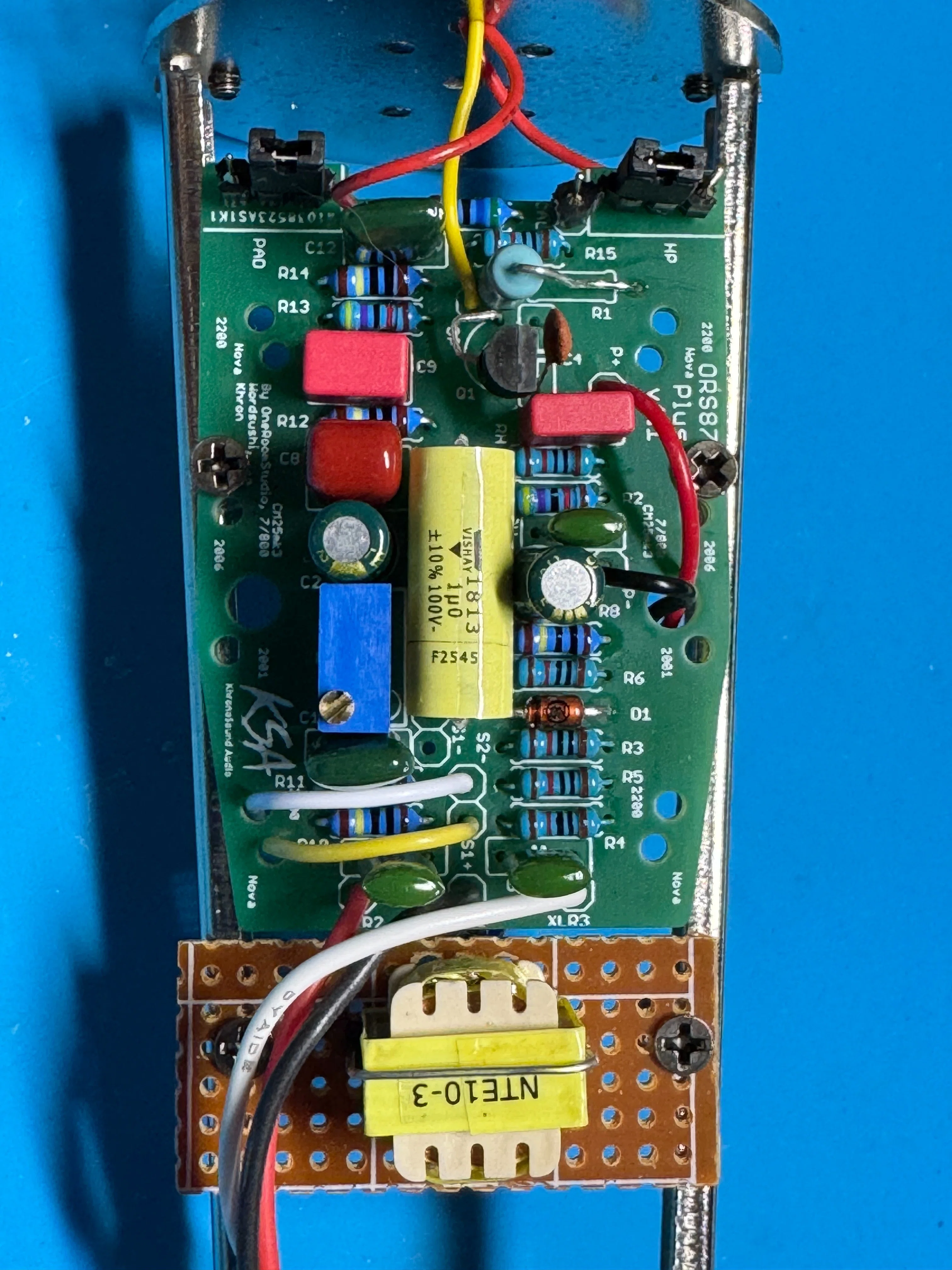 マイクDIY②：コンデンサマイクを作りました（続き）｜satoshinman
