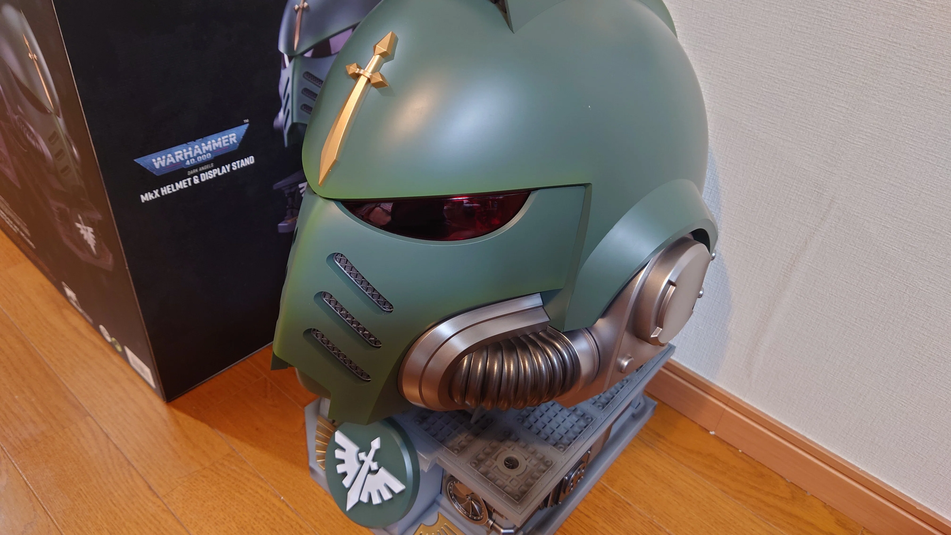 ウォーハンマー日記】Joytoyのスペースマリーンヘルメット(ダーク