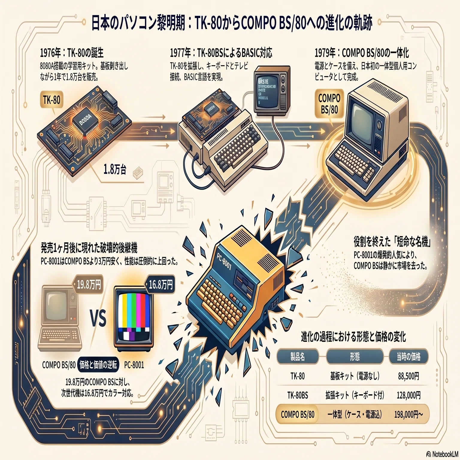TK-80BSからCOMPO BS｜kzn