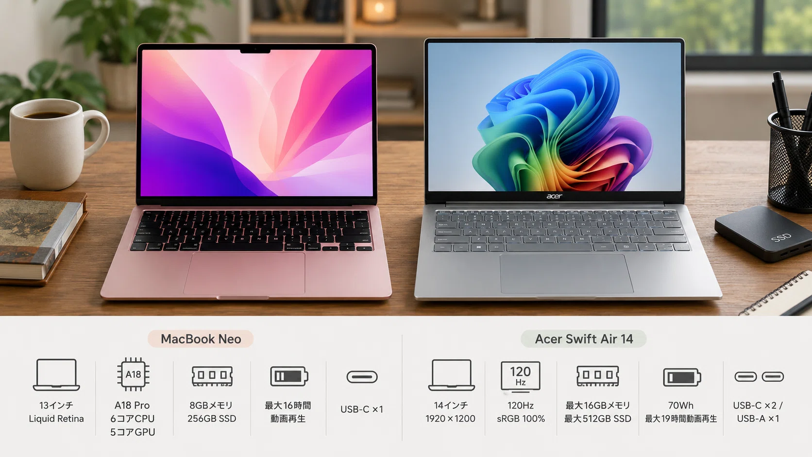 MacBook Neoに対抗するWindowsノートPCが増えてきました｜theGadget