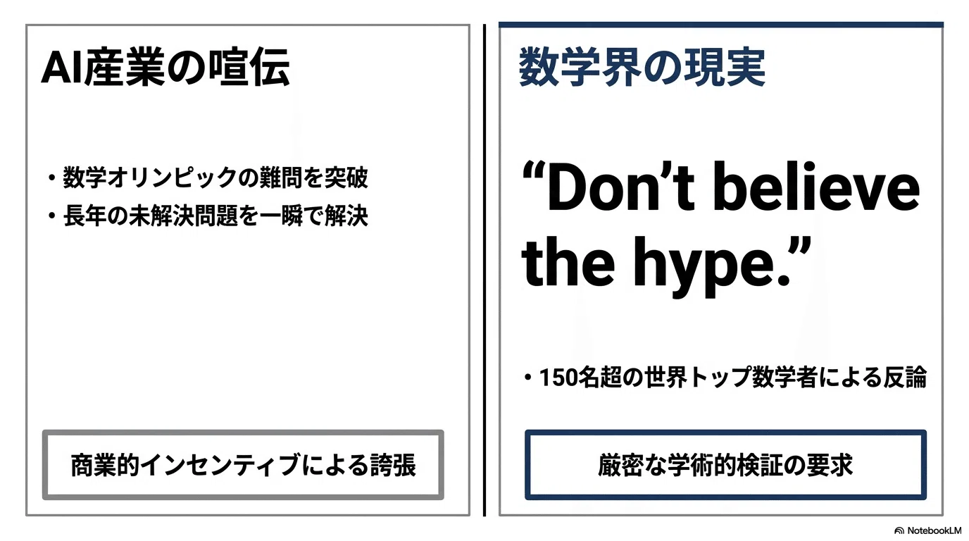 数学は人間の営みである」——世界150人の数学者が静かに仕掛けたAIへの