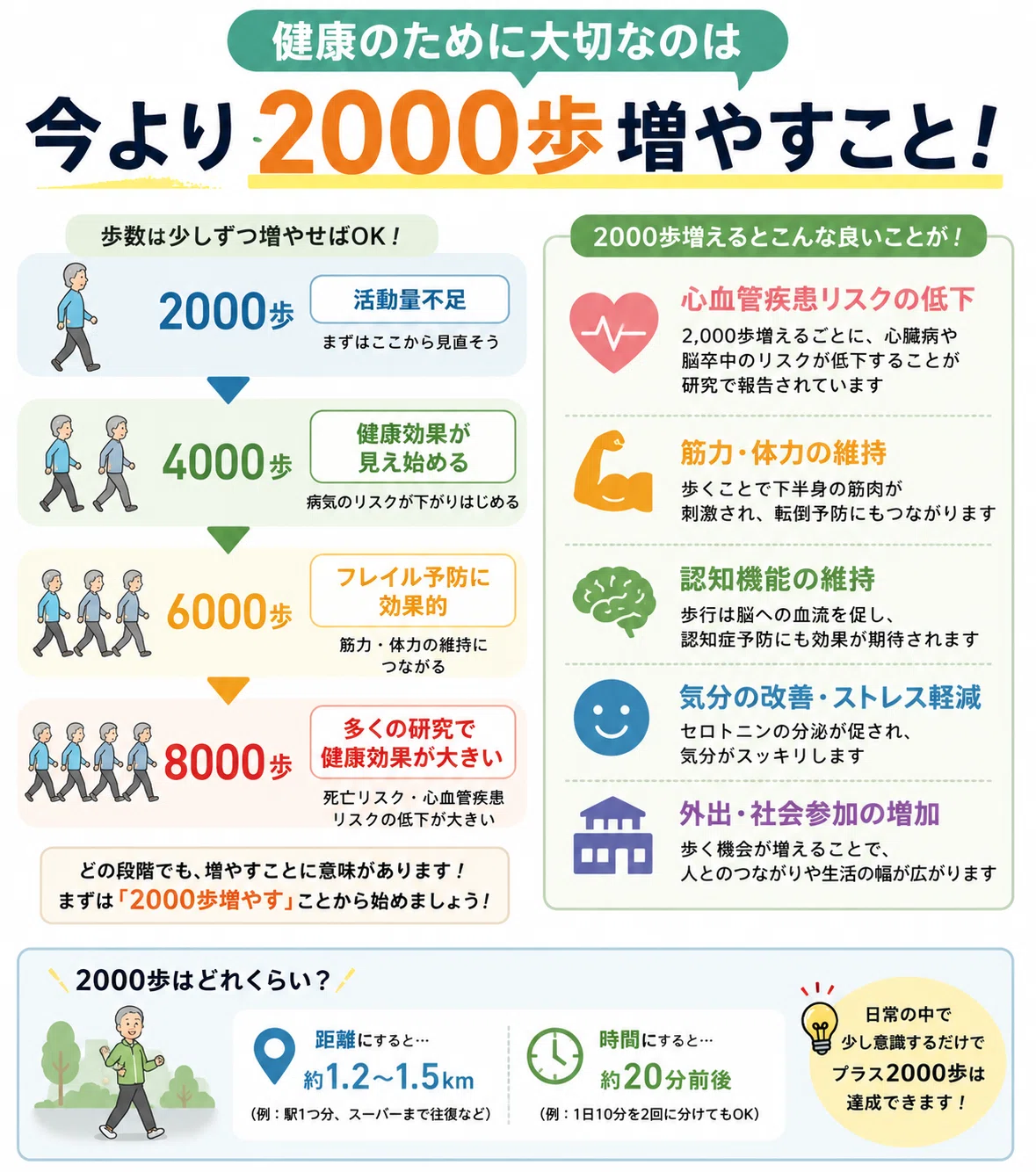 1 日 何 歩