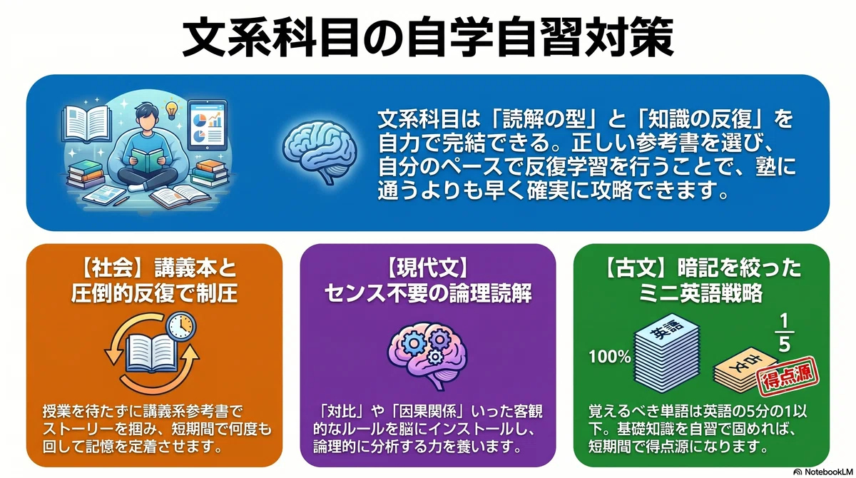 【英語以外の科目は自学自習できる①】｜KKDRオンライン英語塾