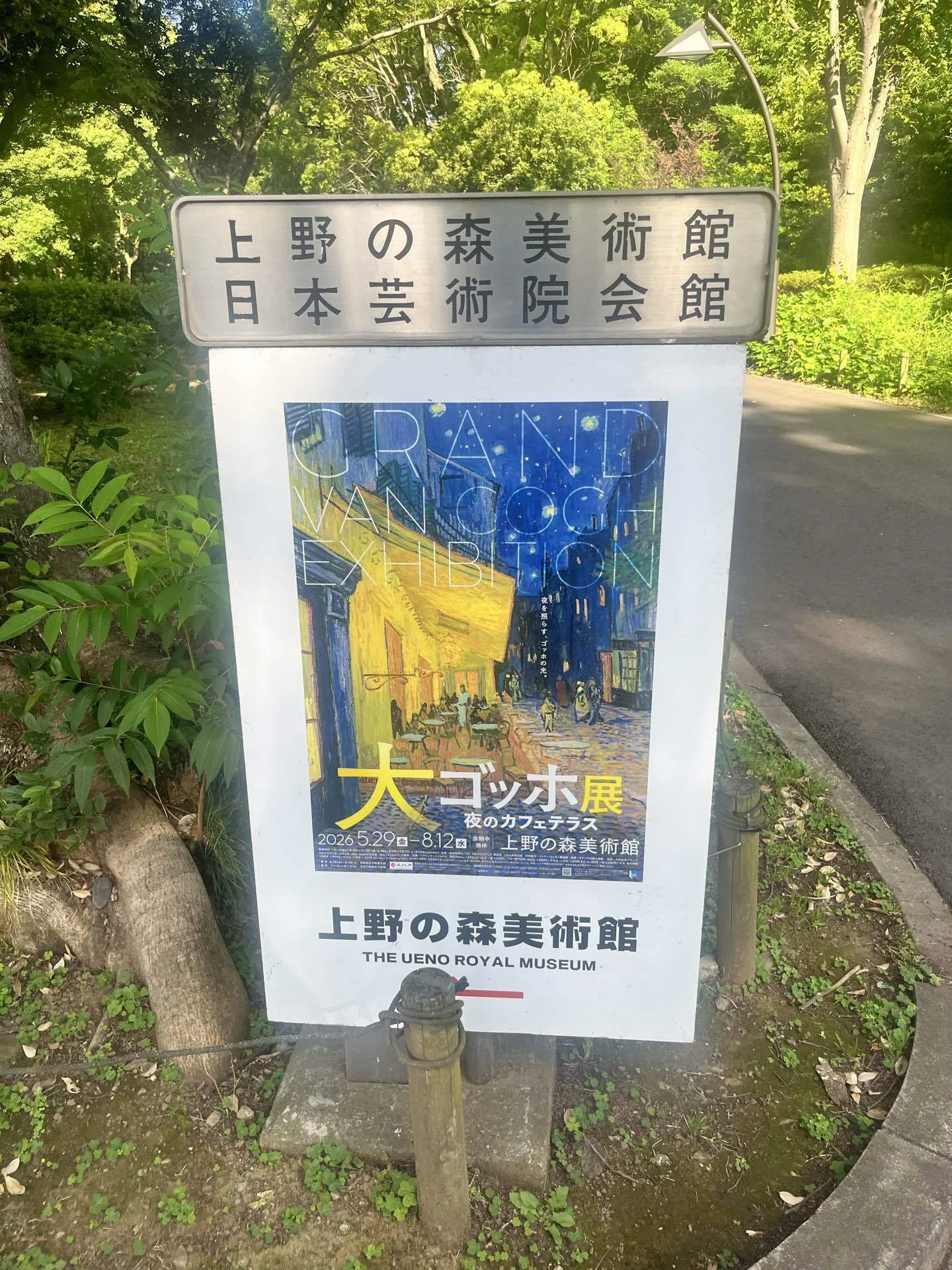 大好きな夜のカフェテラスを初日に観て🖼️｜SoRA