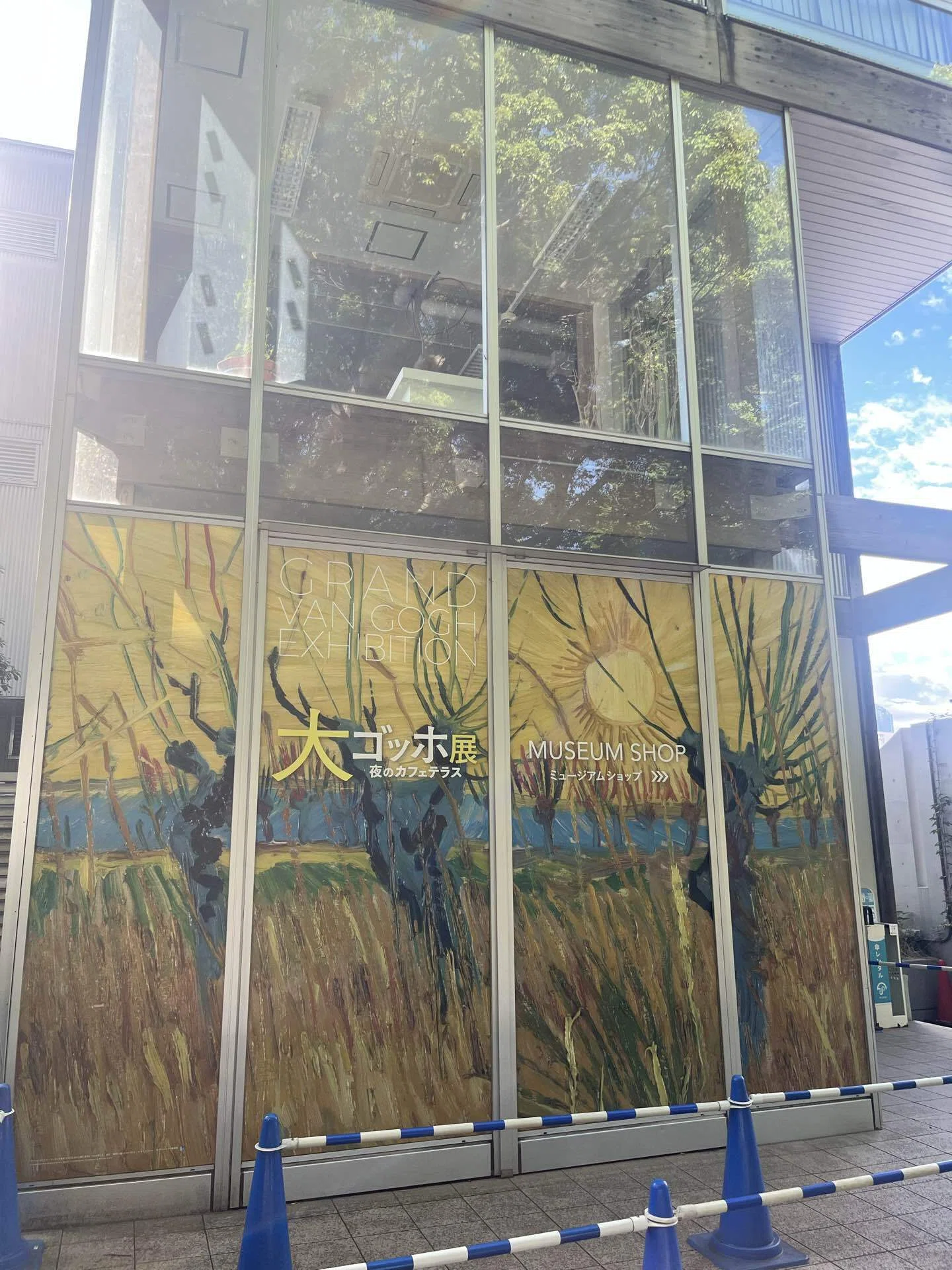 大好きな夜のカフェテラスを初日に観て🖼️｜SoRA